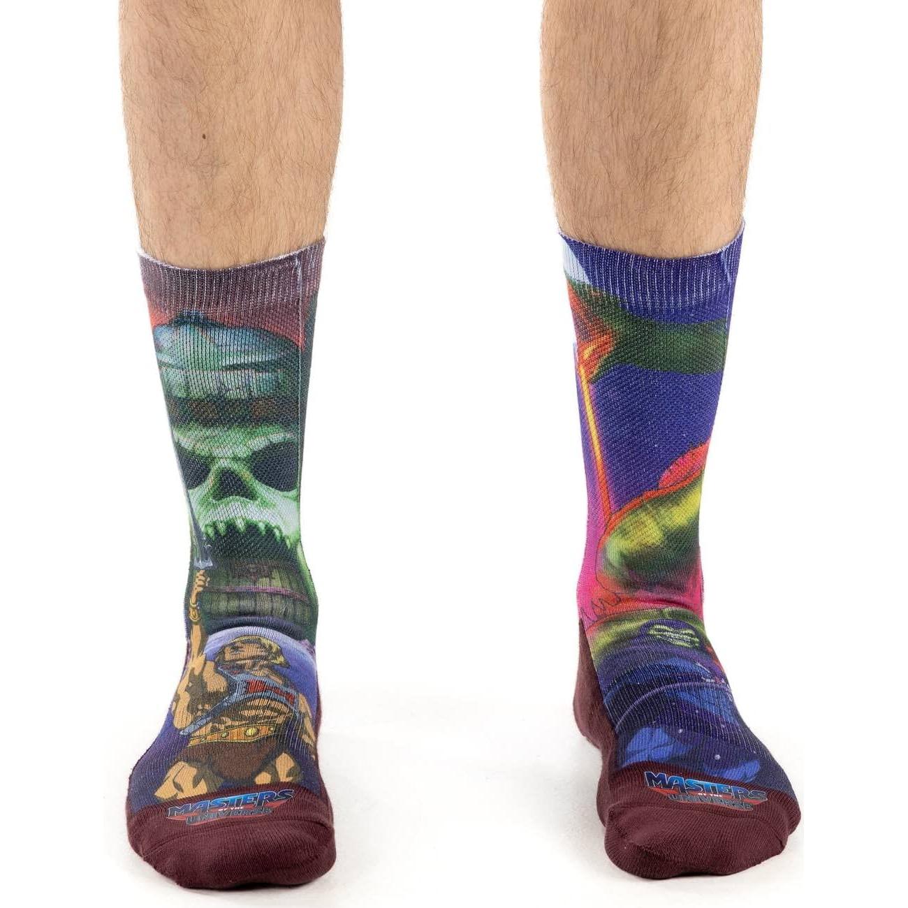 Good Luck Sock Men's Masters of the Universe & He-Man Socks, Adult