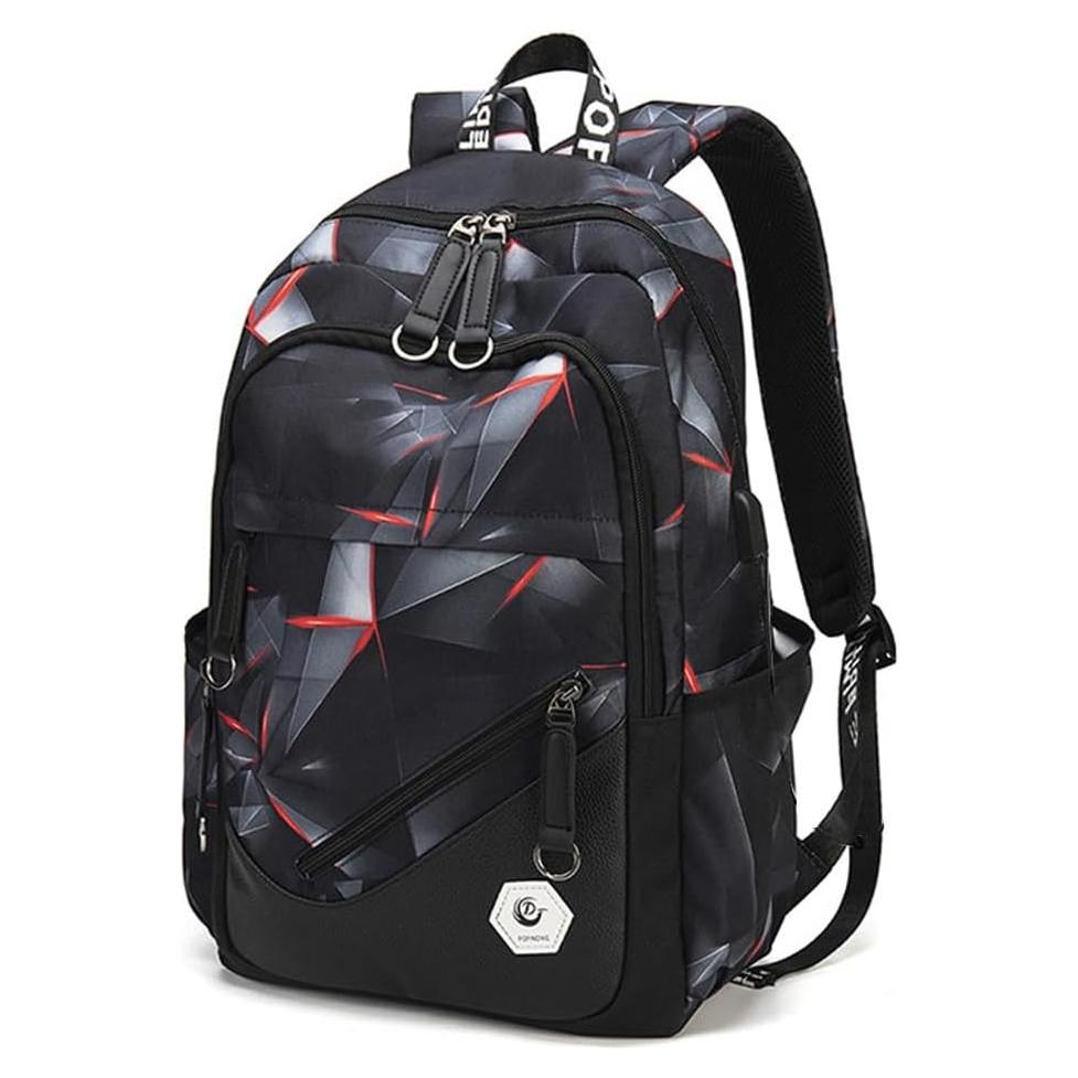 Mochila Escolar Niños Etaishow con Puerto USB 33x5x38cm