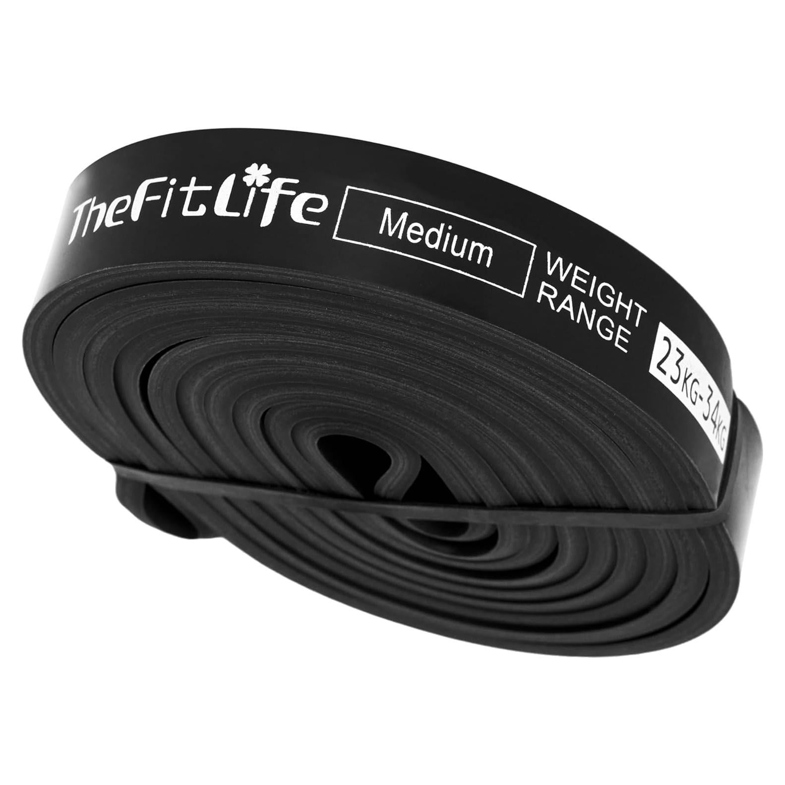 Bandas de Asistencia para Dominadas TheFitLife - Resistencia 4 Niveles