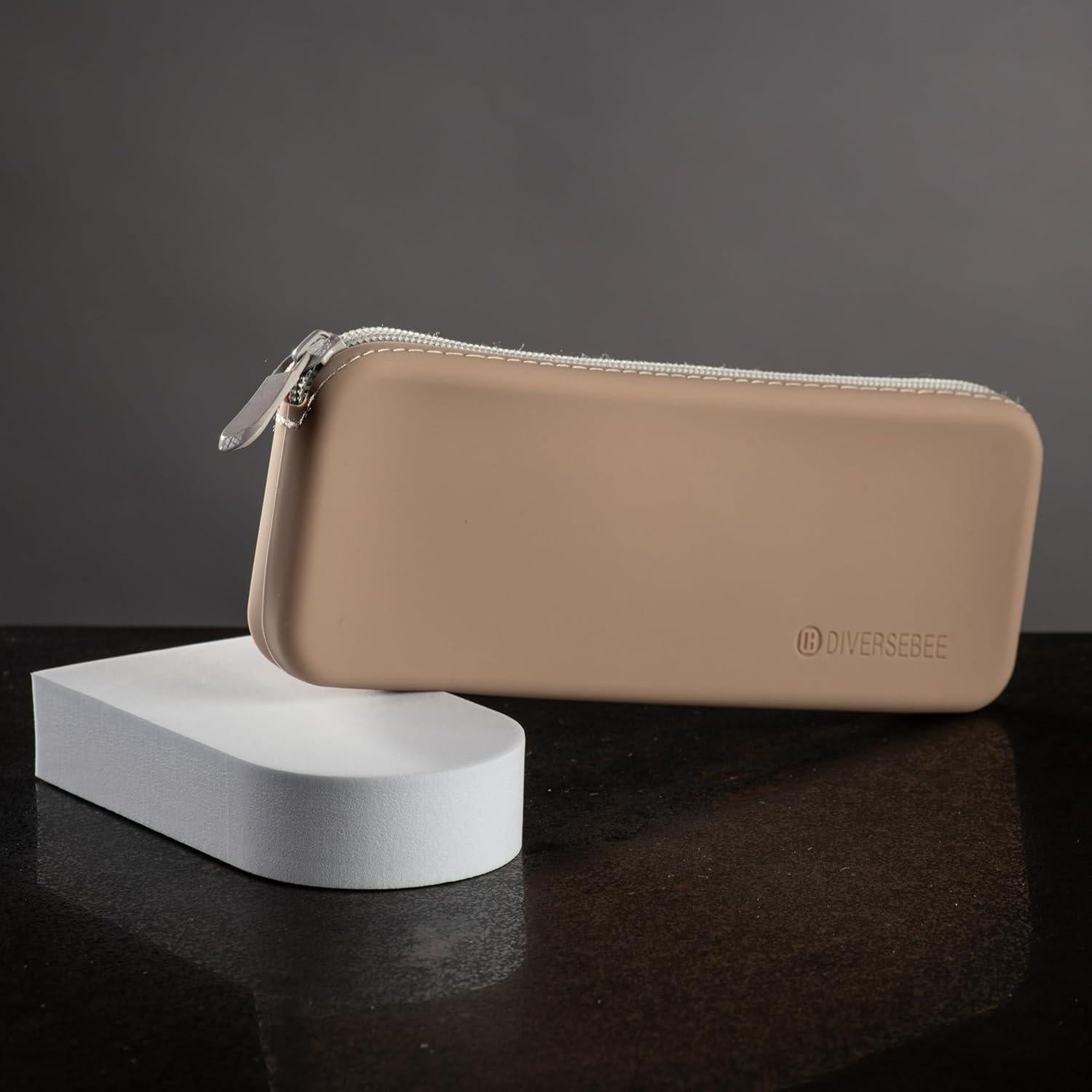 Funda de Lápiz DIVERSEBEE Silicona Suave Almendra