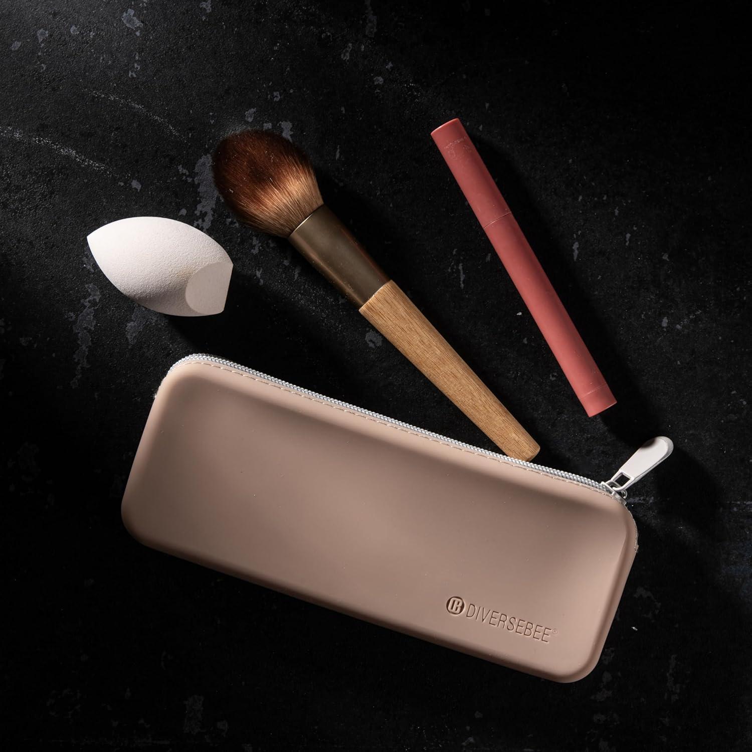 Funda de Lápiz DIVERSEBEE Silicona Suave Almendra