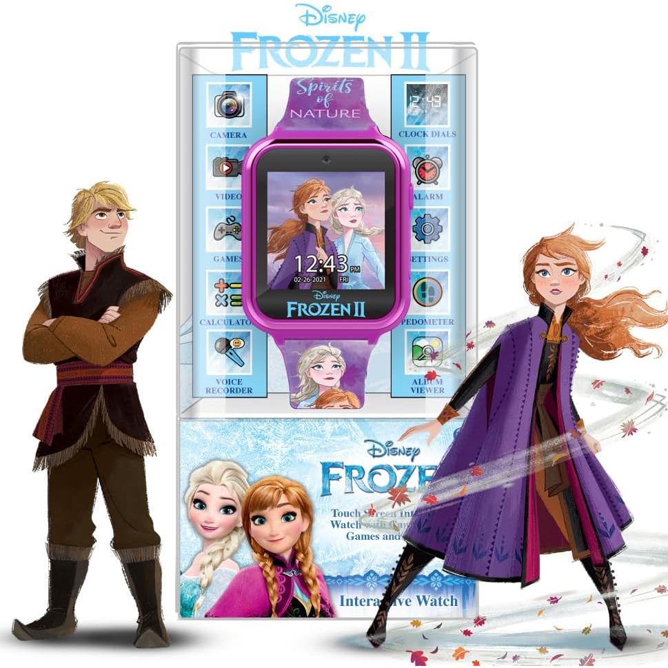 Reloj Inteligente Accutime Kids Frozen con Cámara 13.97-20.32 cm