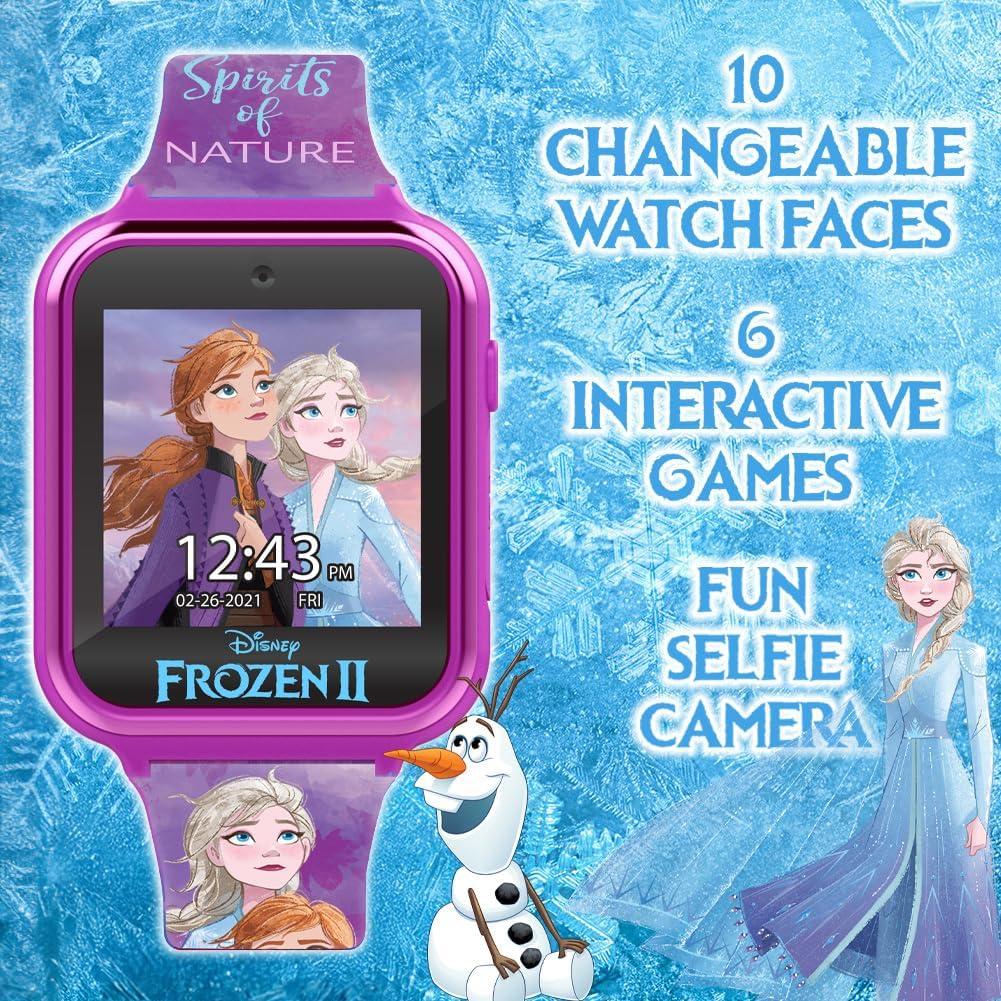 Reloj Inteligente Accutime Kids Frozen con Cámara 13.97-20.32 cm