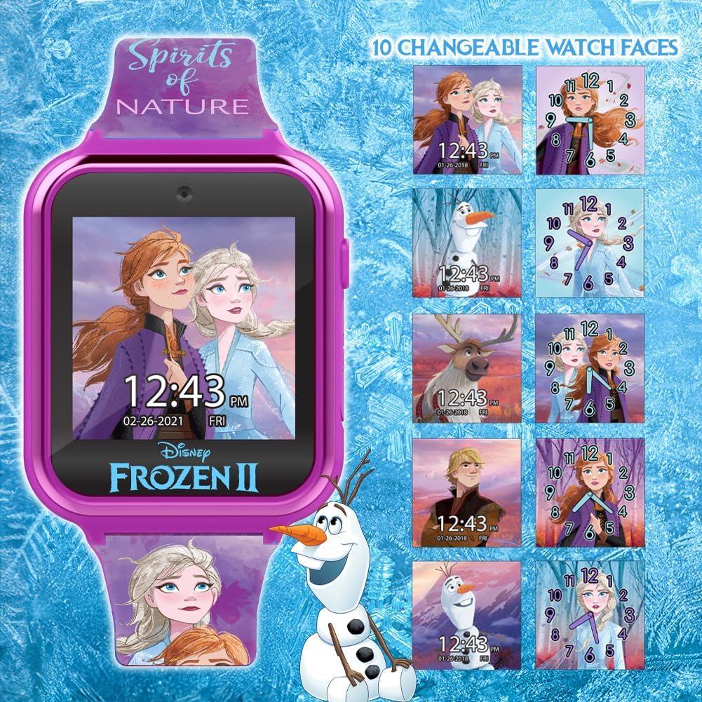 Reloj Inteligente Accutime Kids Frozen con Cámara 13.97-20.32 cm