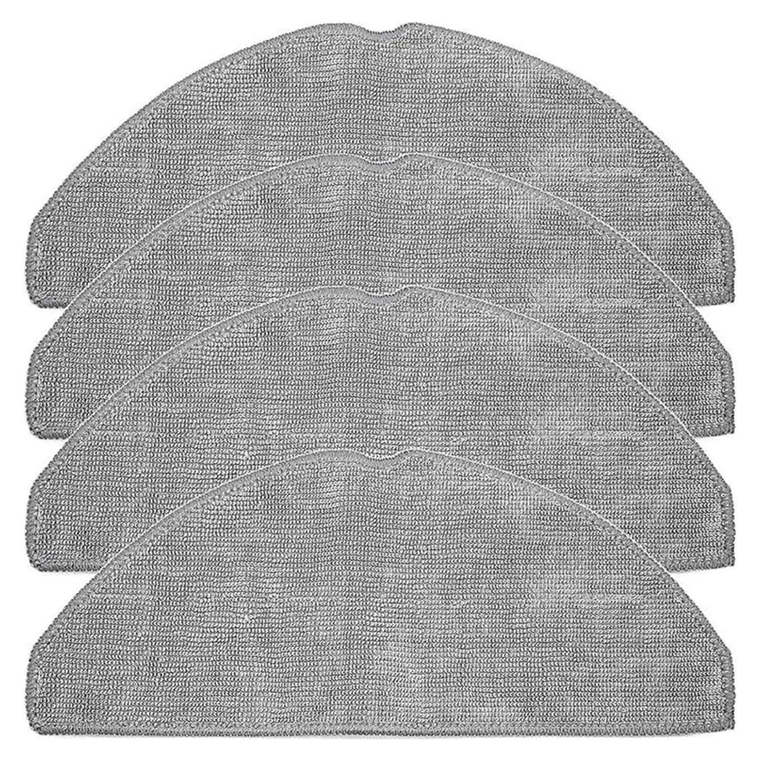 Paquete de 4 Paños de Mopa Lavables EZIEYWKE para Eufy L60