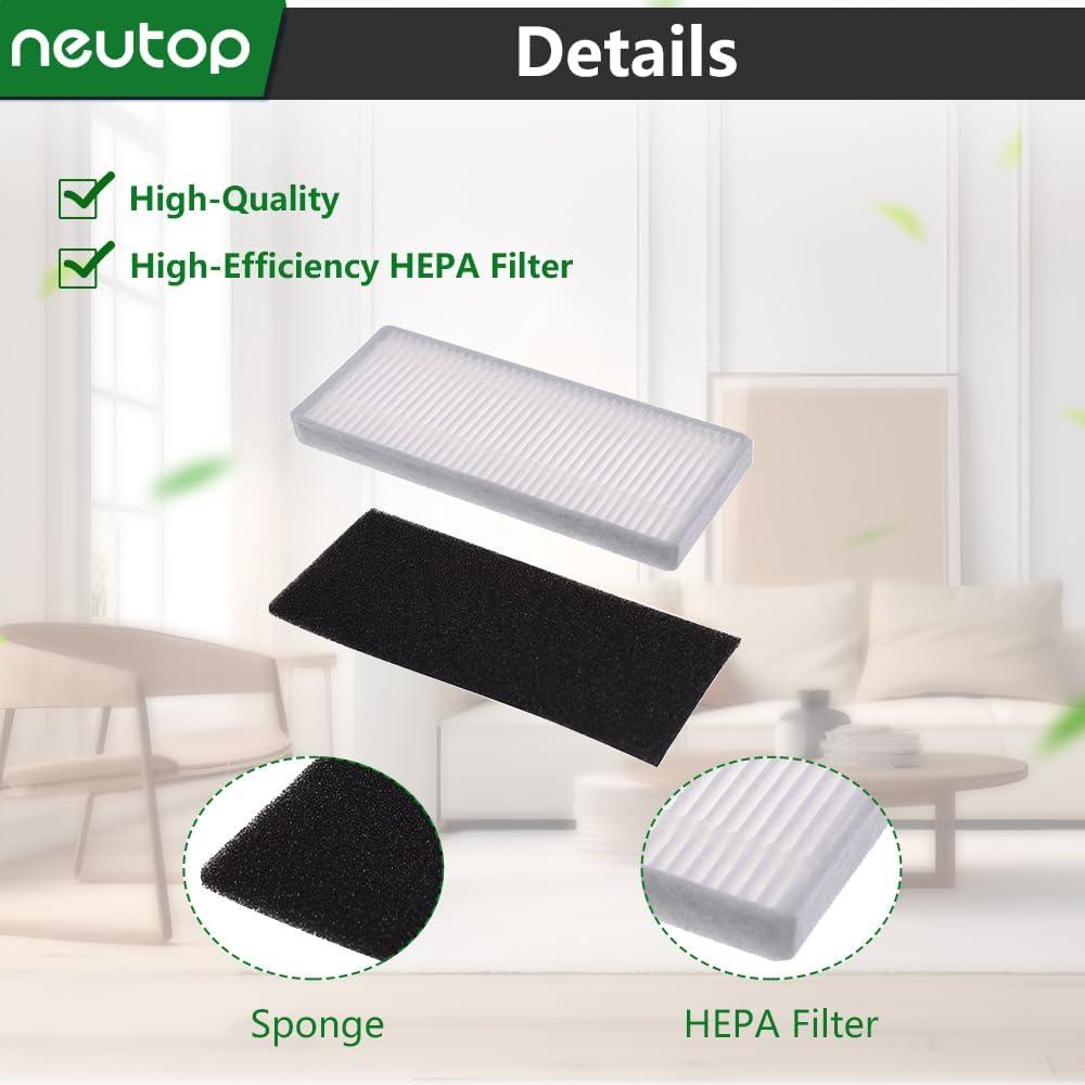 Filtros de Reemplazo Neutop para eufy RoboVac 11S, 15T, 30 - Paquete de 9