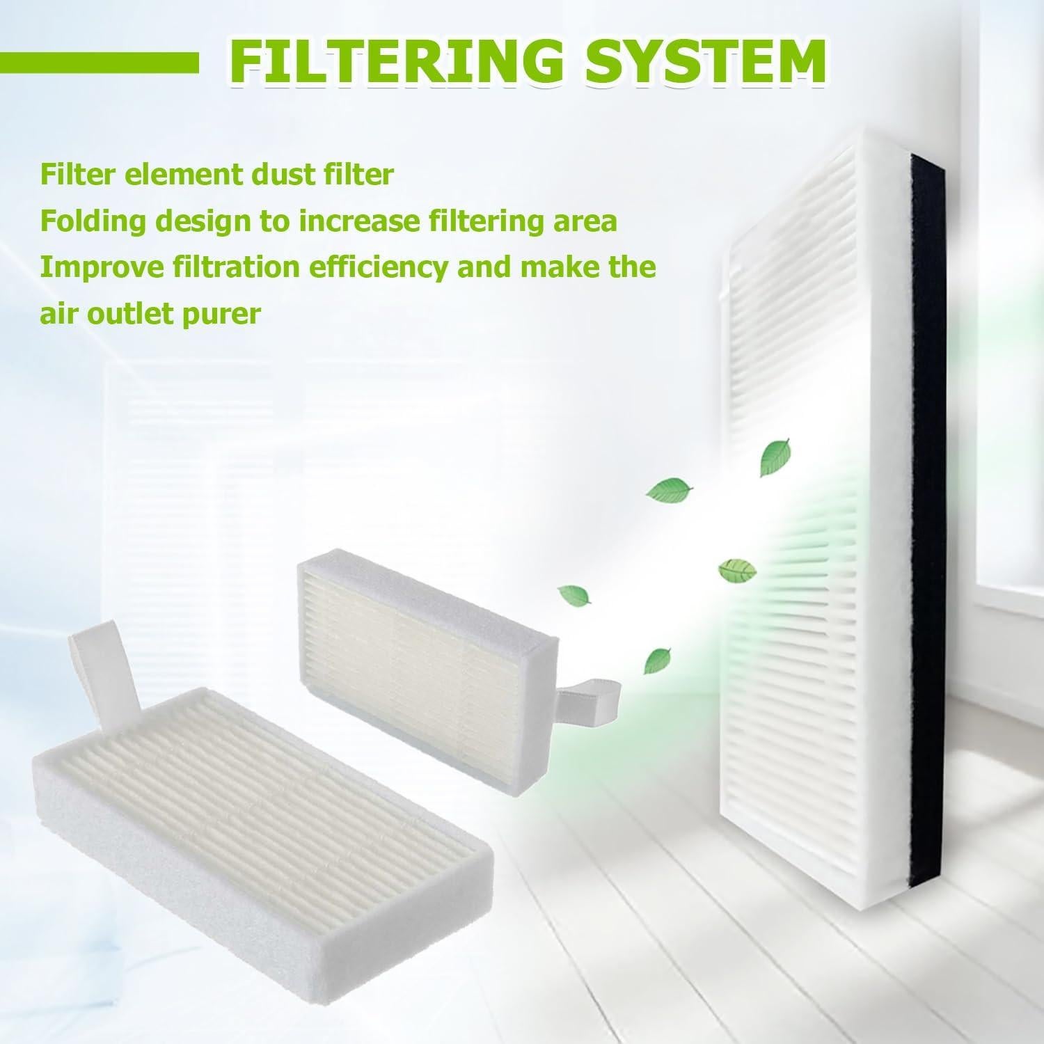 Filtros HEPA EPLZON para Aspiradoras I-LIFE V3 V5 - Paquete 10 Piezas