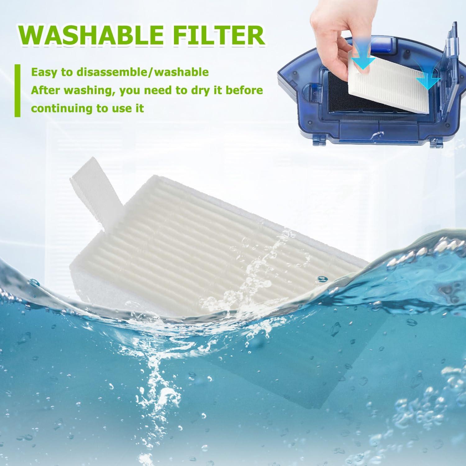 Filtros HEPA EPLZON para Aspiradoras I-LIFE V3 V5 - Paquete 10 Piezas