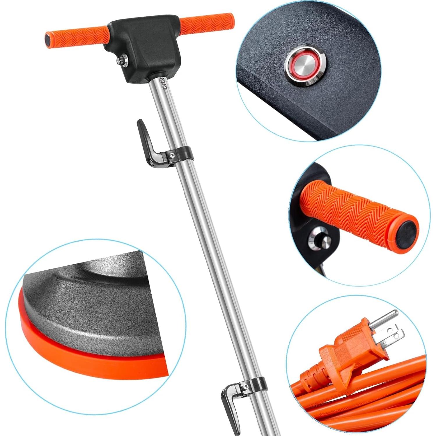 Fregadora y Pulidora de Suelo HHQ 1100W 2000 RPM - Limpieza Profunda