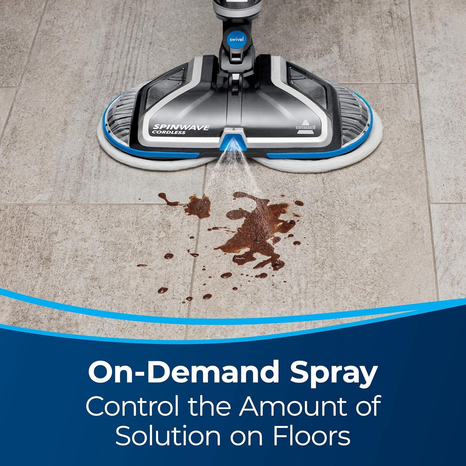 Limpiador de Pisos Duros Inalámbrico BISSELL SpinWave 18V