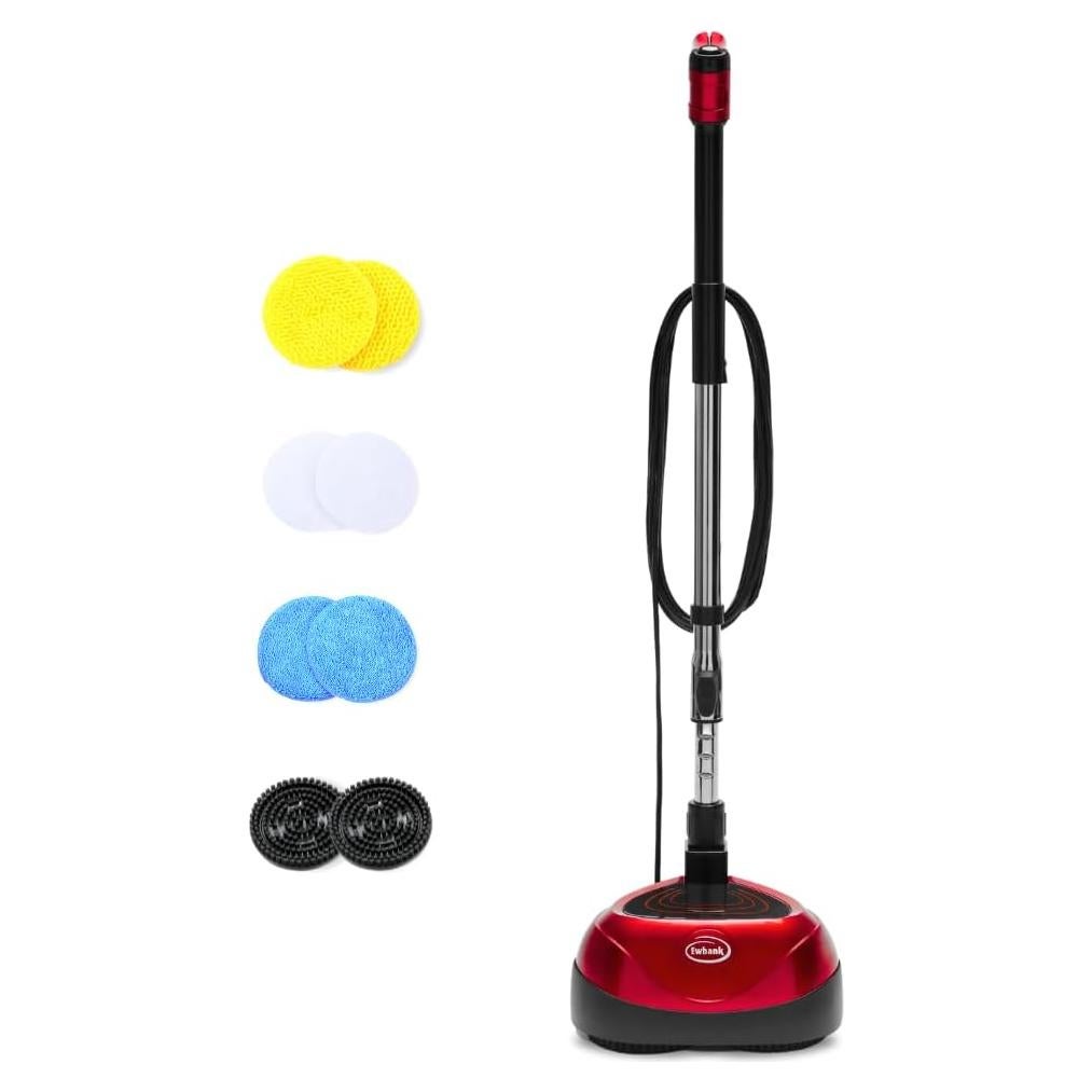 Ewbank EP170 Complete Floor Cleaner, Washer, Scrubber, Scourer, and Polisher, Interchangeable Brushes and Pads, 2200 rpm