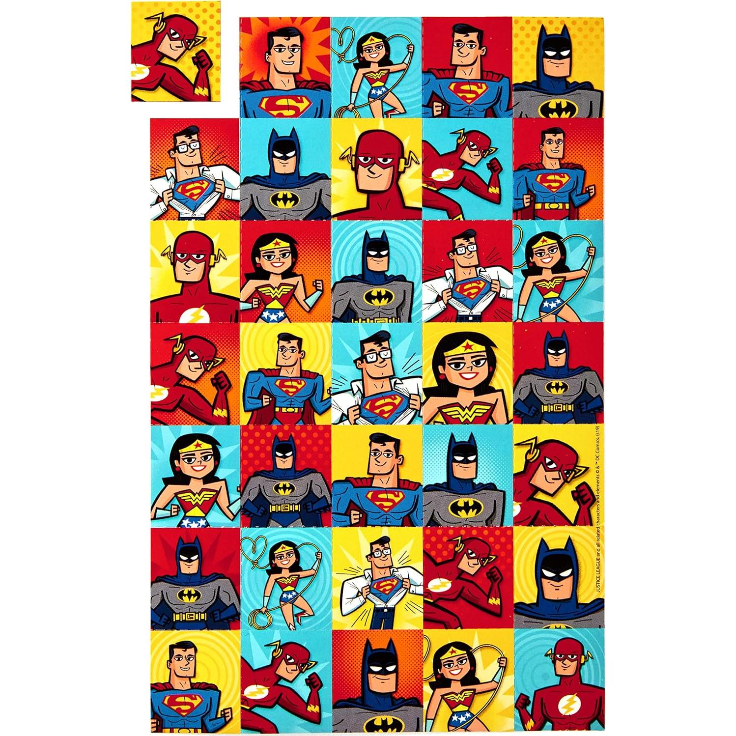 Tarjetas de San Valentín Hallmark Justice League 32 Tarjetas