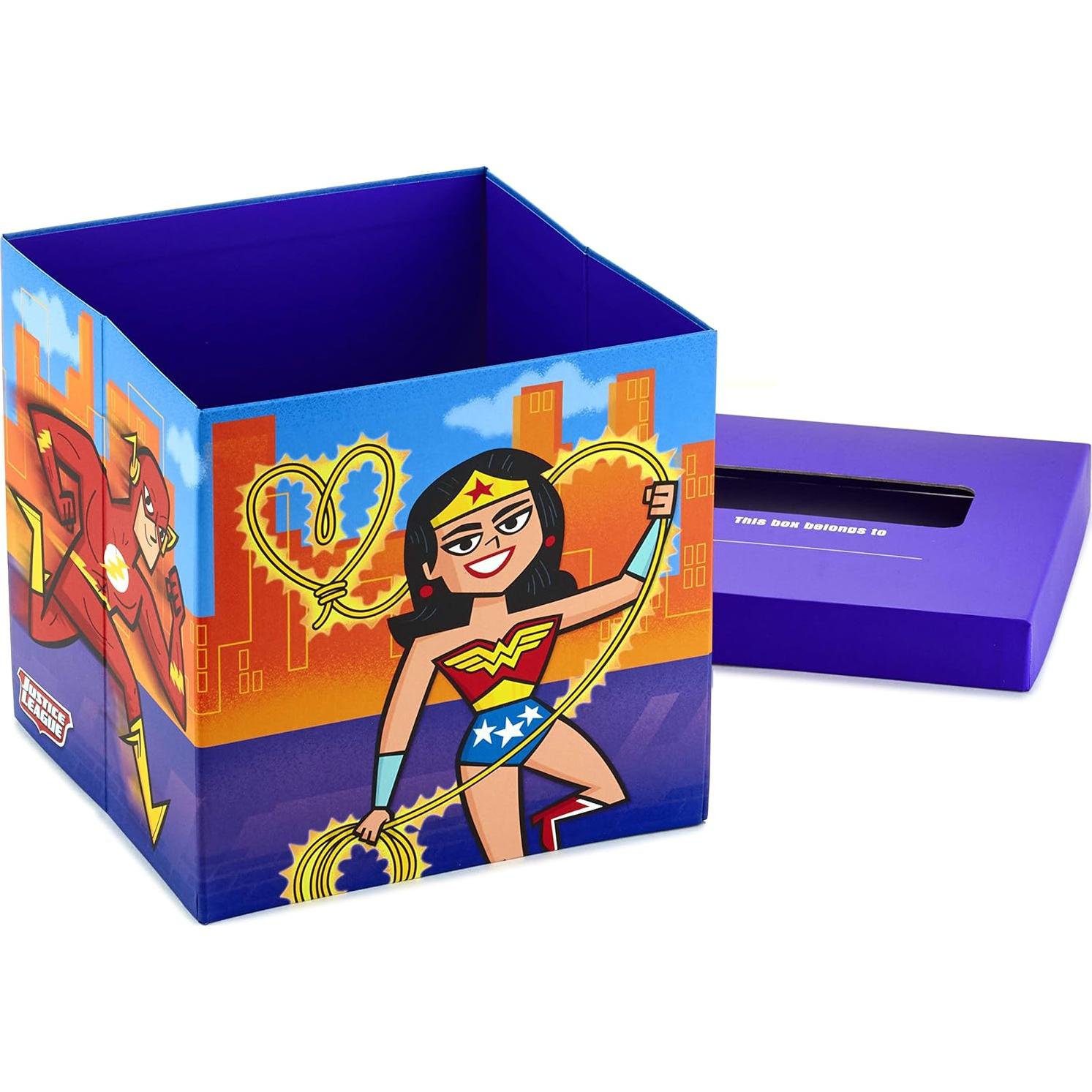 Tarjetas de San Valentín Hallmark Justice League 32 Tarjetas