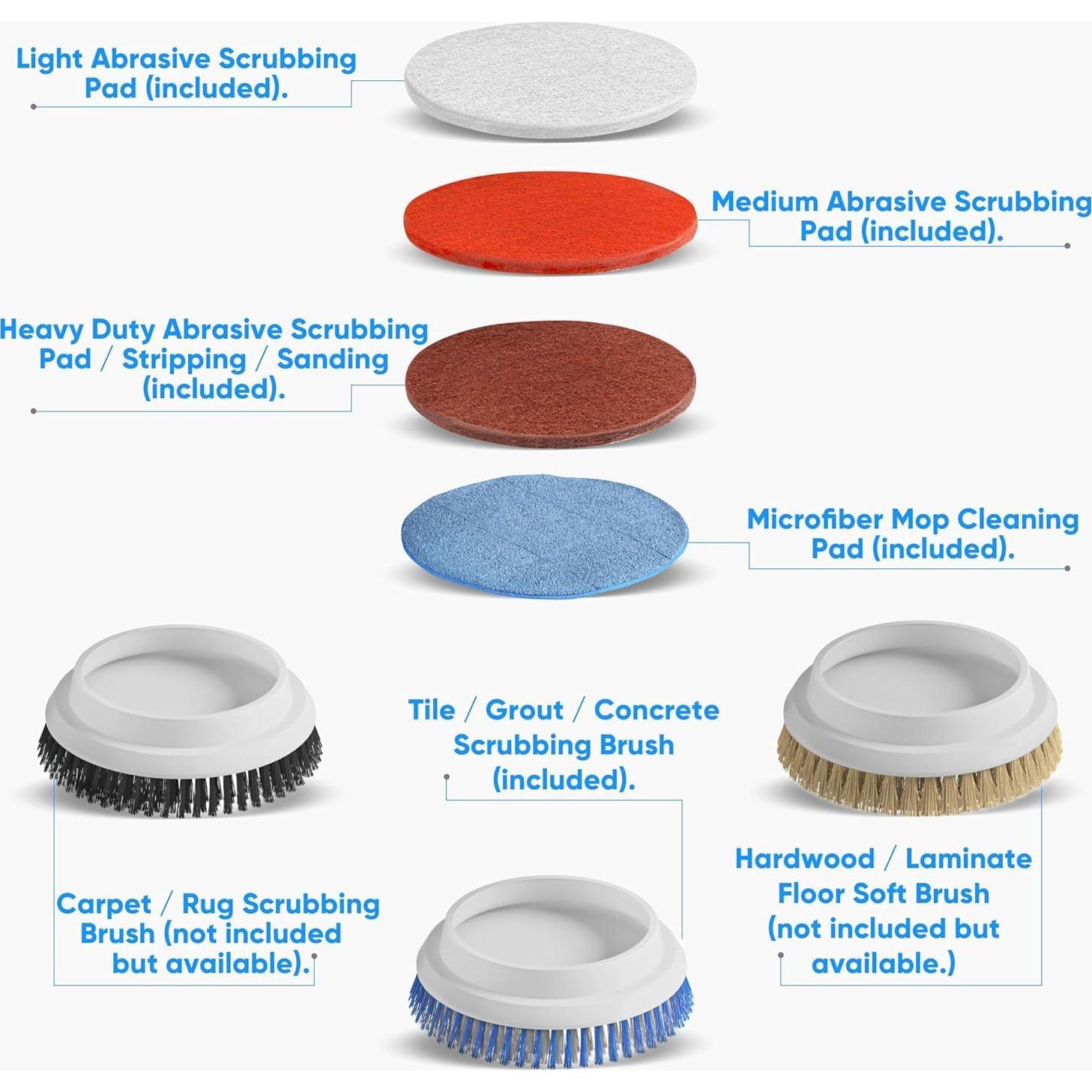 Prolux Core 33 cm Máquina de Pulido y Limpieza de Suelos