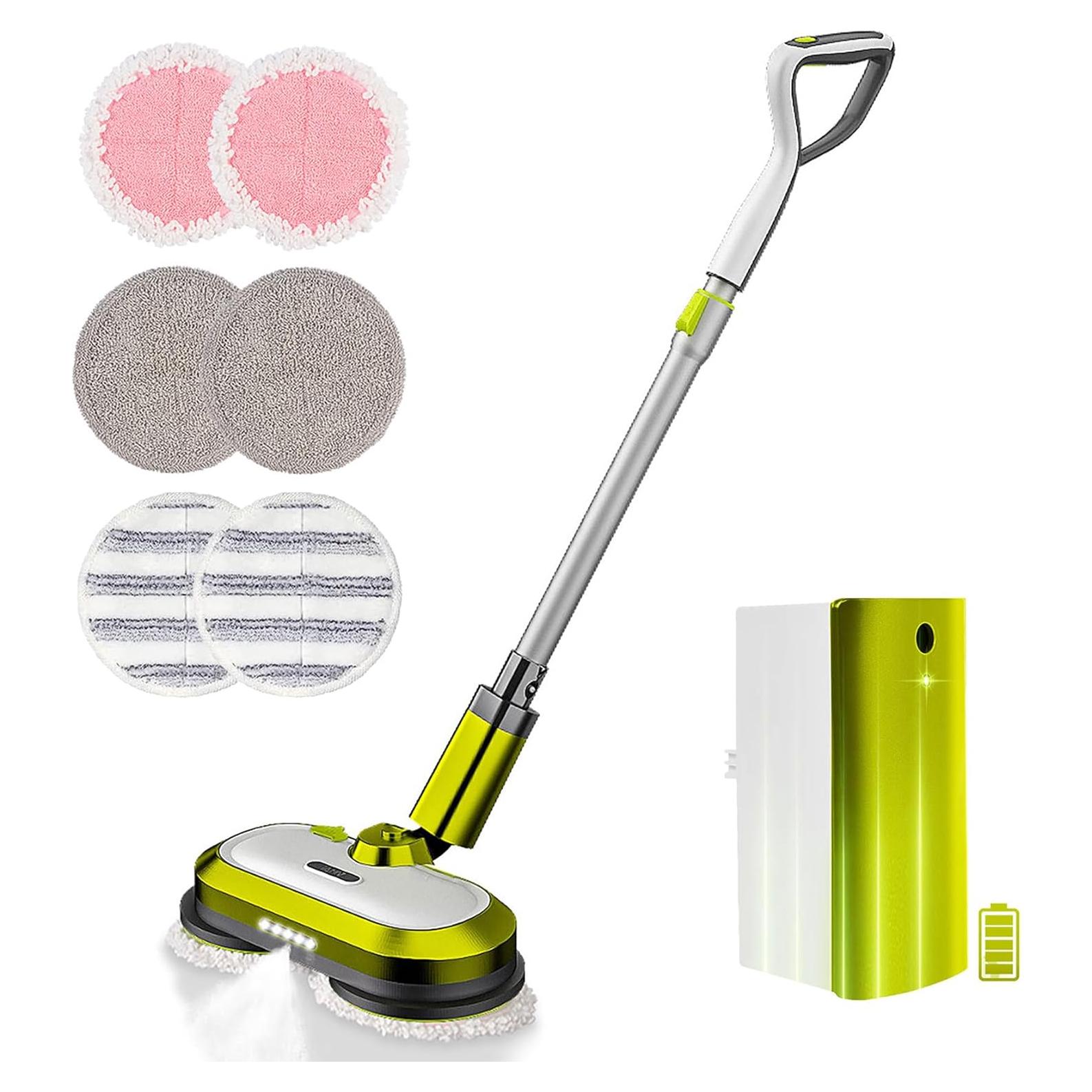 Mopa Eléctrica Inalámbrica VMAI G700 con Luz LED y Rociador