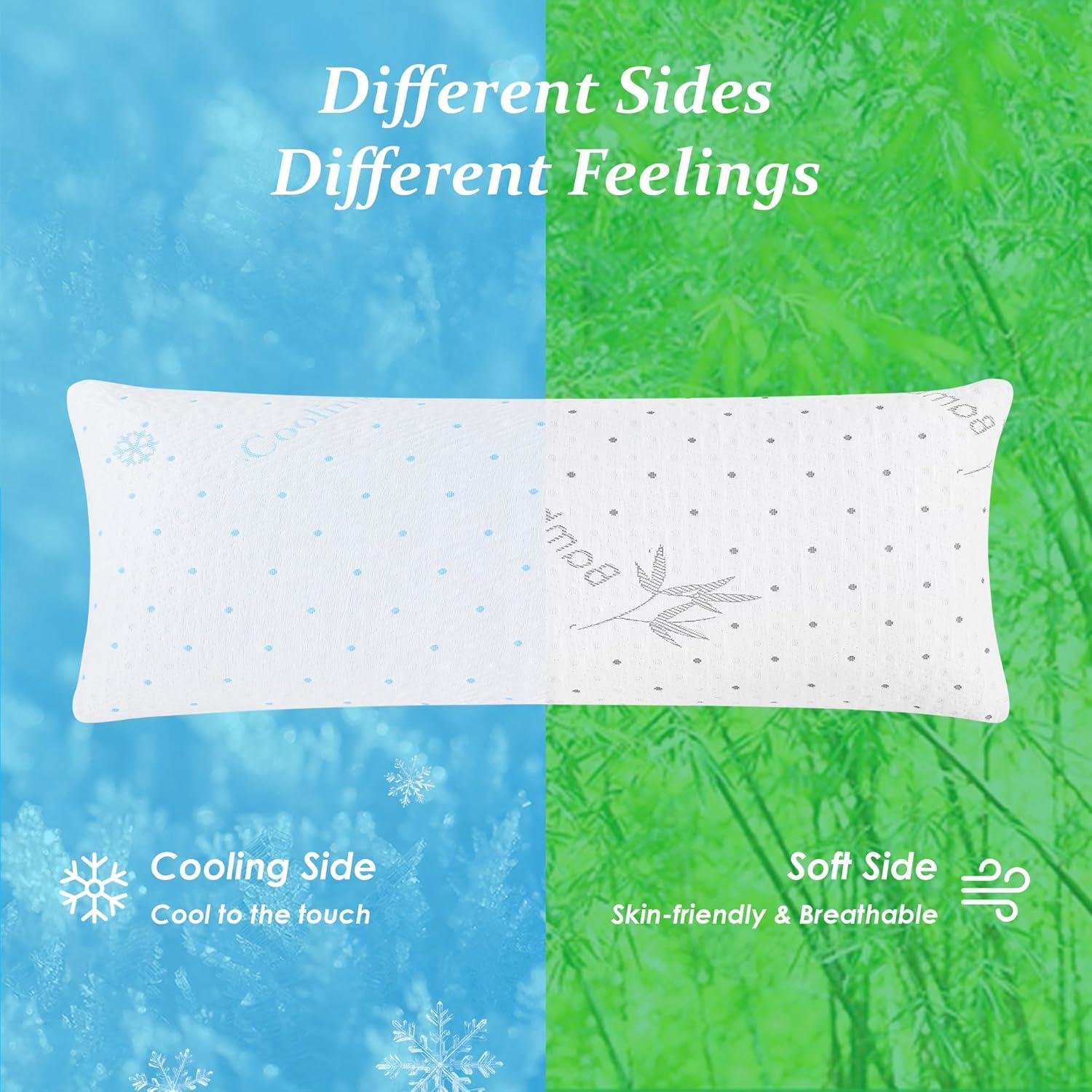 Almohada Corporal Refrigerante Dreamood 50.8x137.2 cm Ajustable