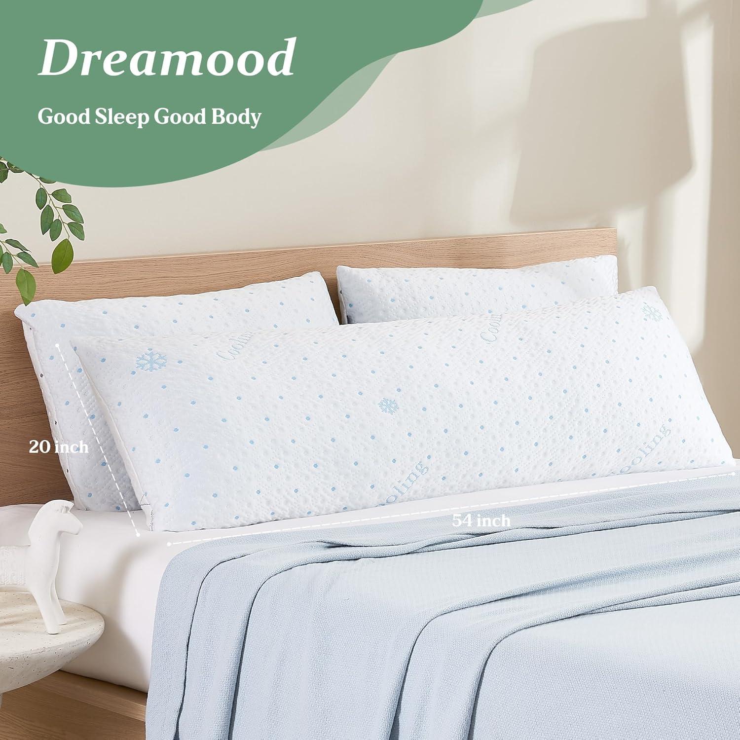 Almohada Corporal Refrigerante Dreamood 50.8x137.2 cm Ajustable