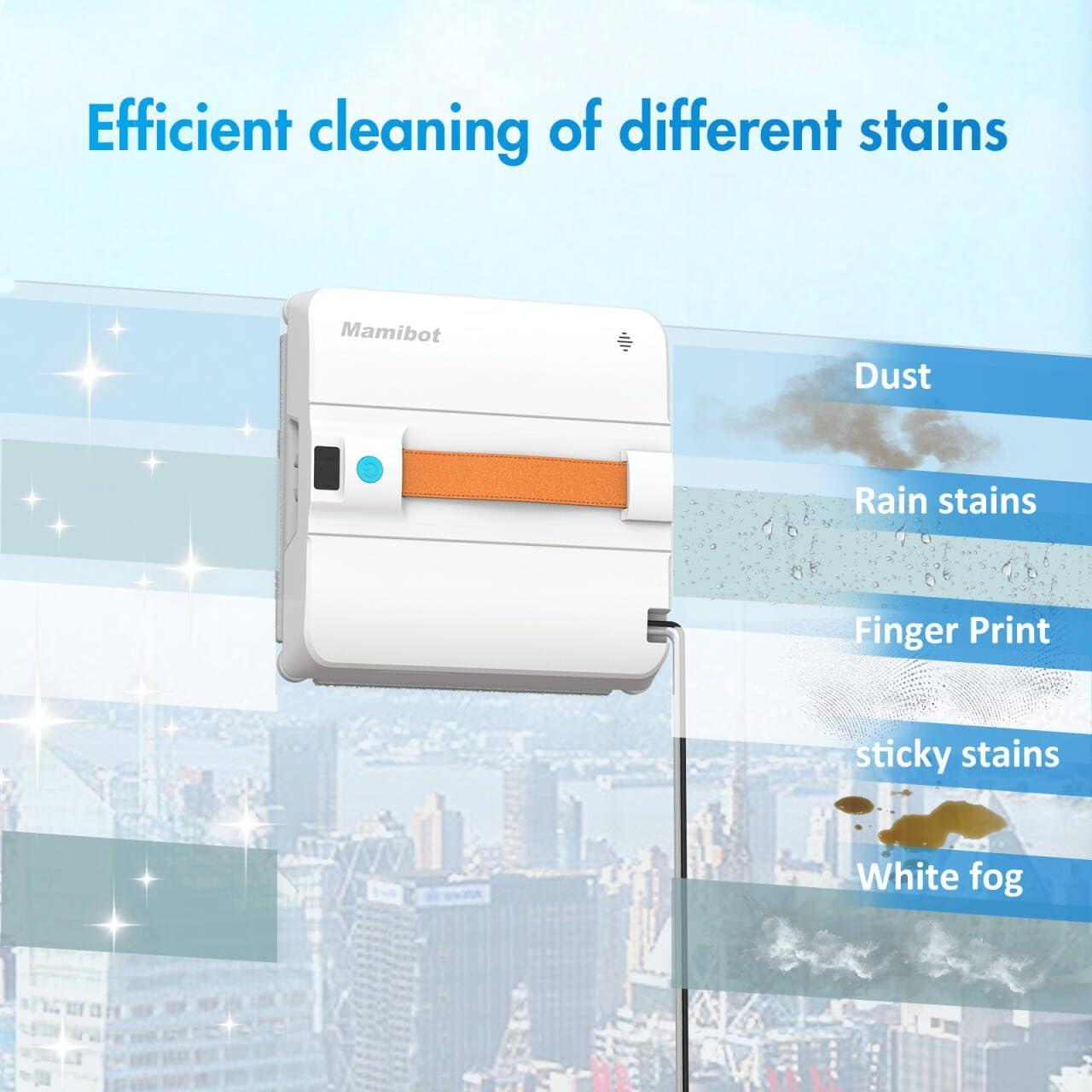 Robot Limpiador de Ventanas Mamibot W120-DP 3200Pa Gris