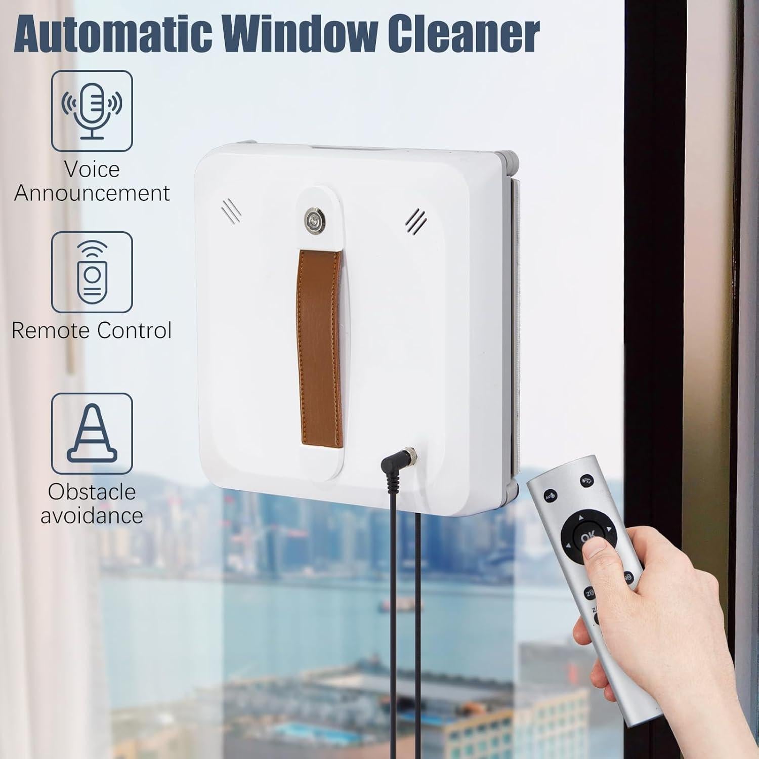 Robot Limpiador de Ventanas RUN.SE SF-US-PW20166 3000Pa