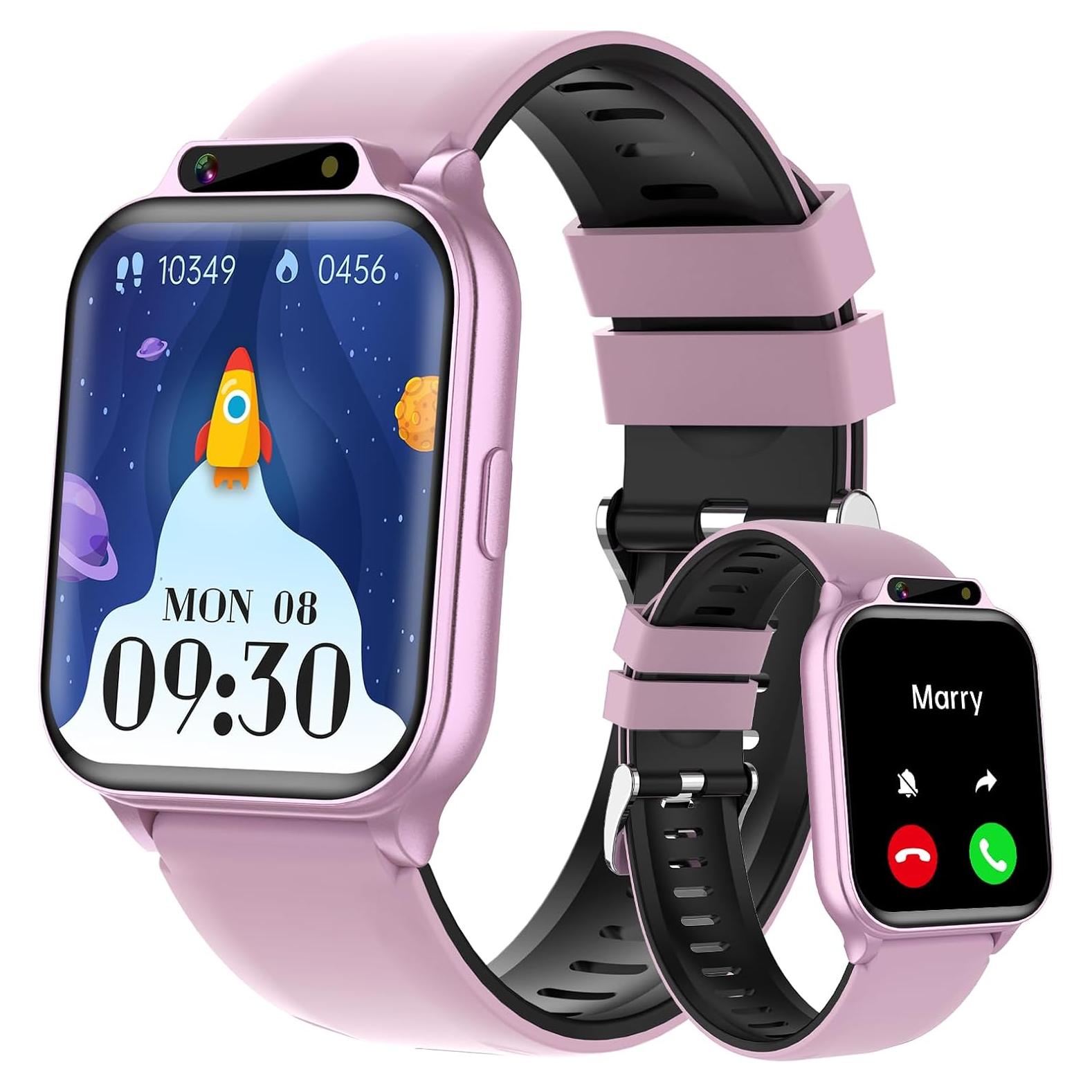 Reloj Inteligente Monowul P70 para Niños Rosa 1.85" HD