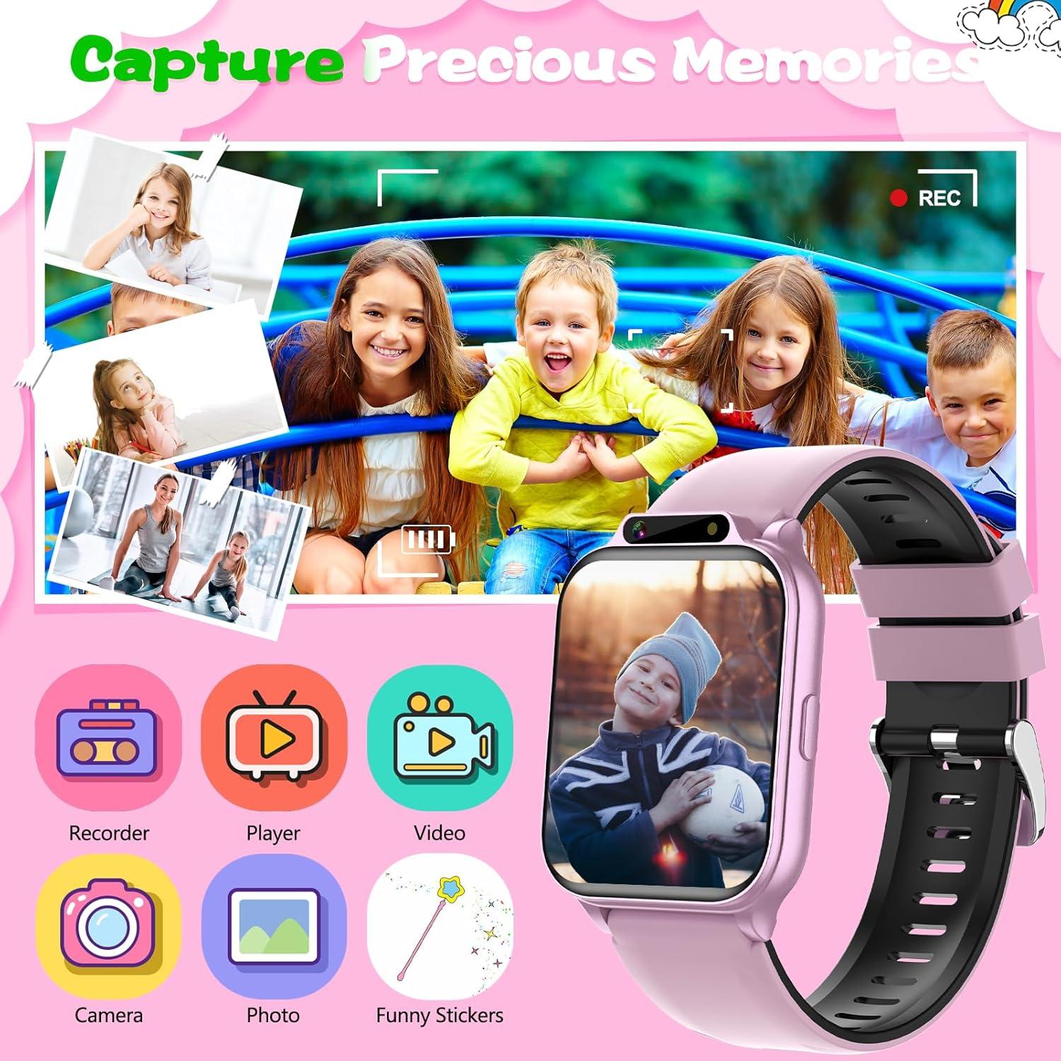 Reloj Inteligente Monowul P70 para Niños Rosa 1.85" HD