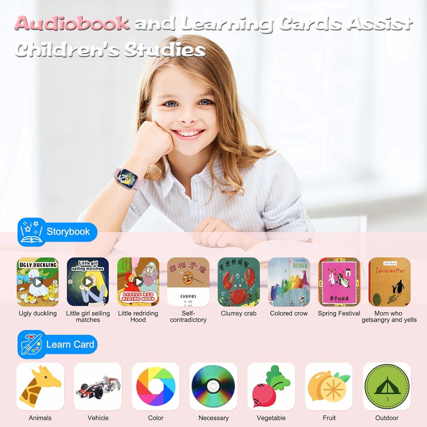 Reloj Inteligente Monowul P70 para Niños Rosa 1.85" HD