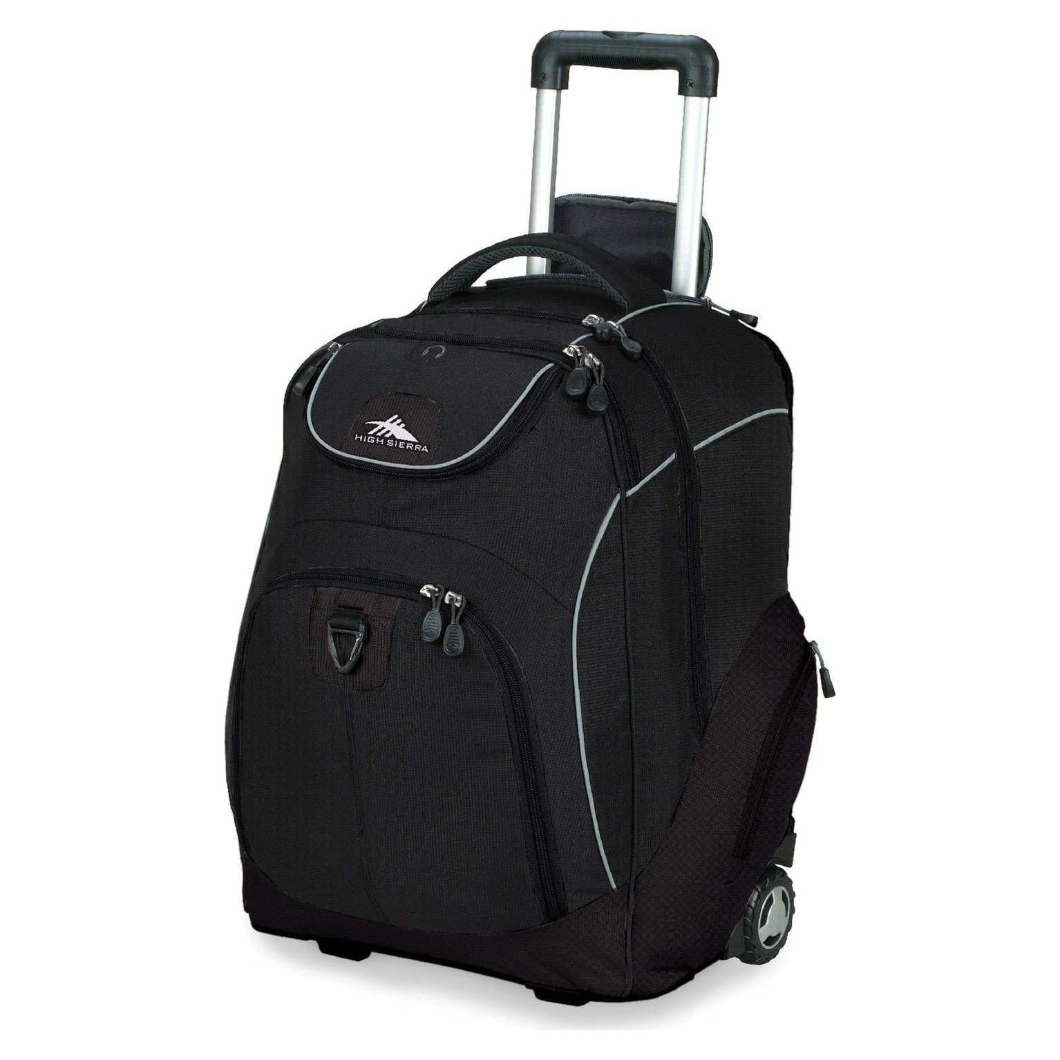 Mochila con Ruedas High Sierra Powerglide Negra 23L