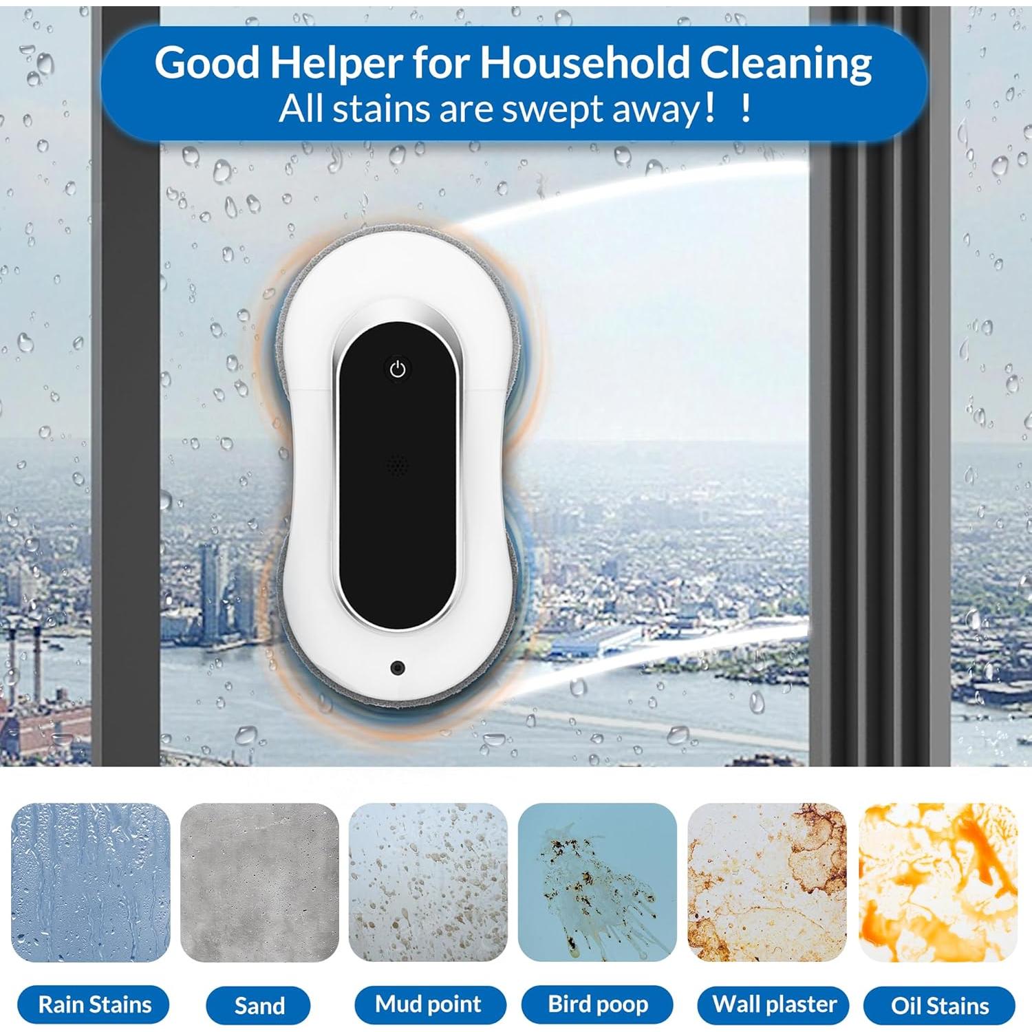 Robot Limpiador de Ventanas Automático ESFC YW160, 3000Pa