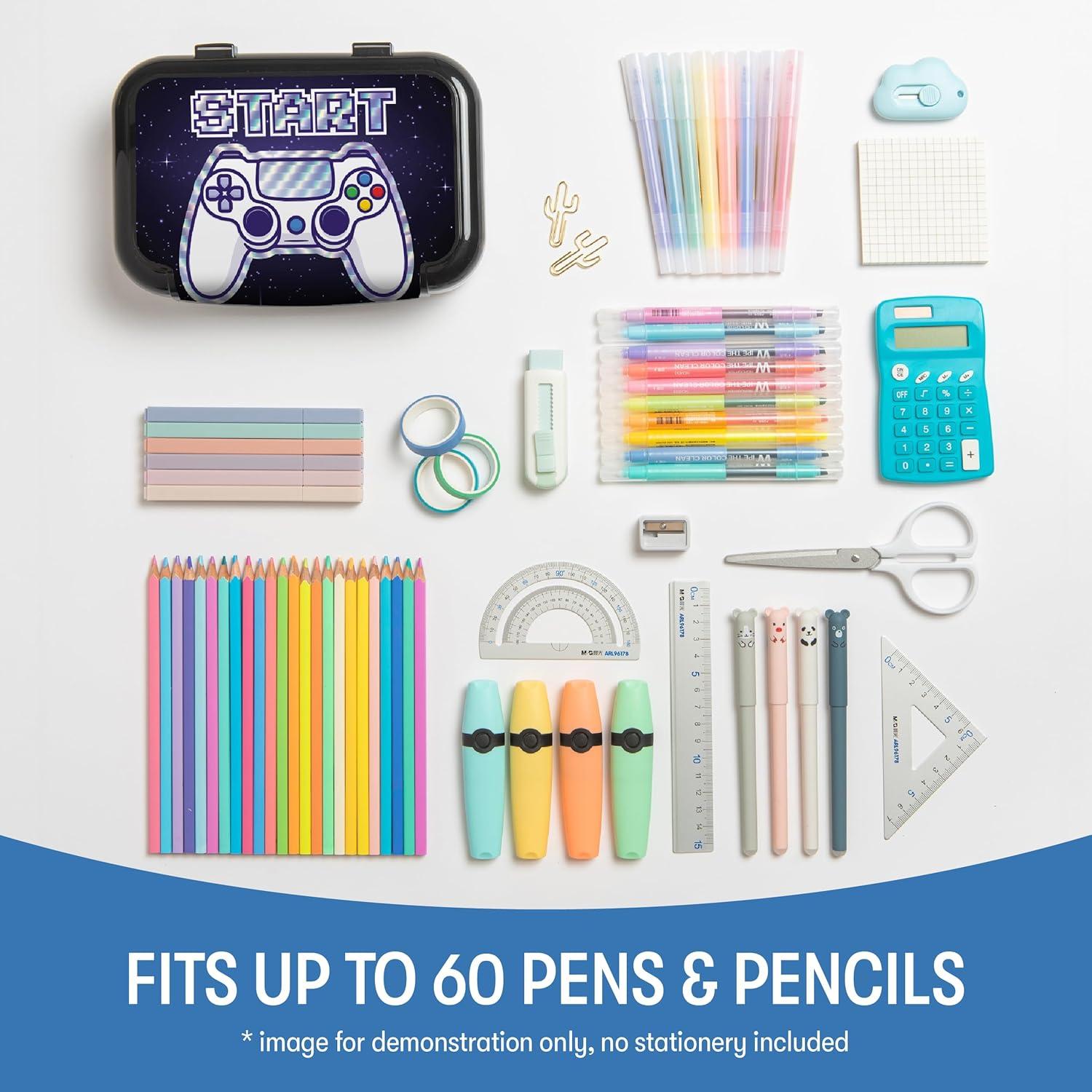 Estuche de Lápices ZIPIT de Plástico Reciclado 21x15cm