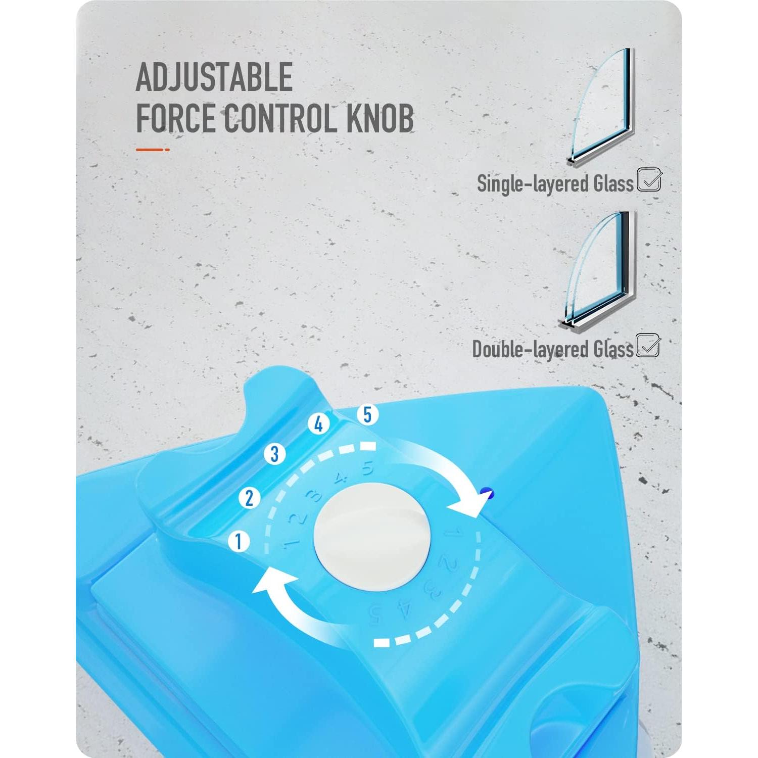 Limpiador de Ventanas Magnético Doble Cara Baffect 4-30mm