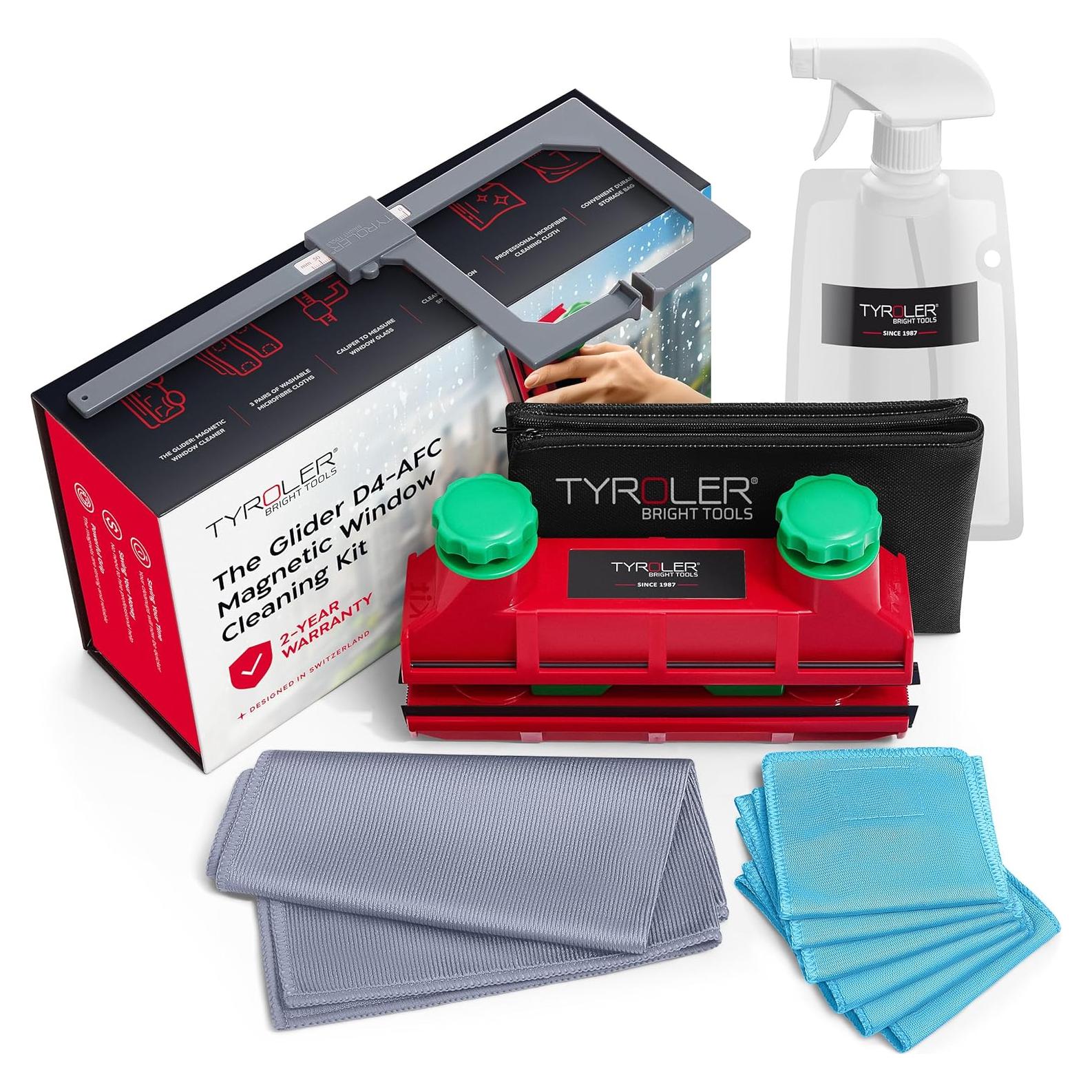 Herramienta de Limpieza de Ventanas Magnética Tyroler 48
