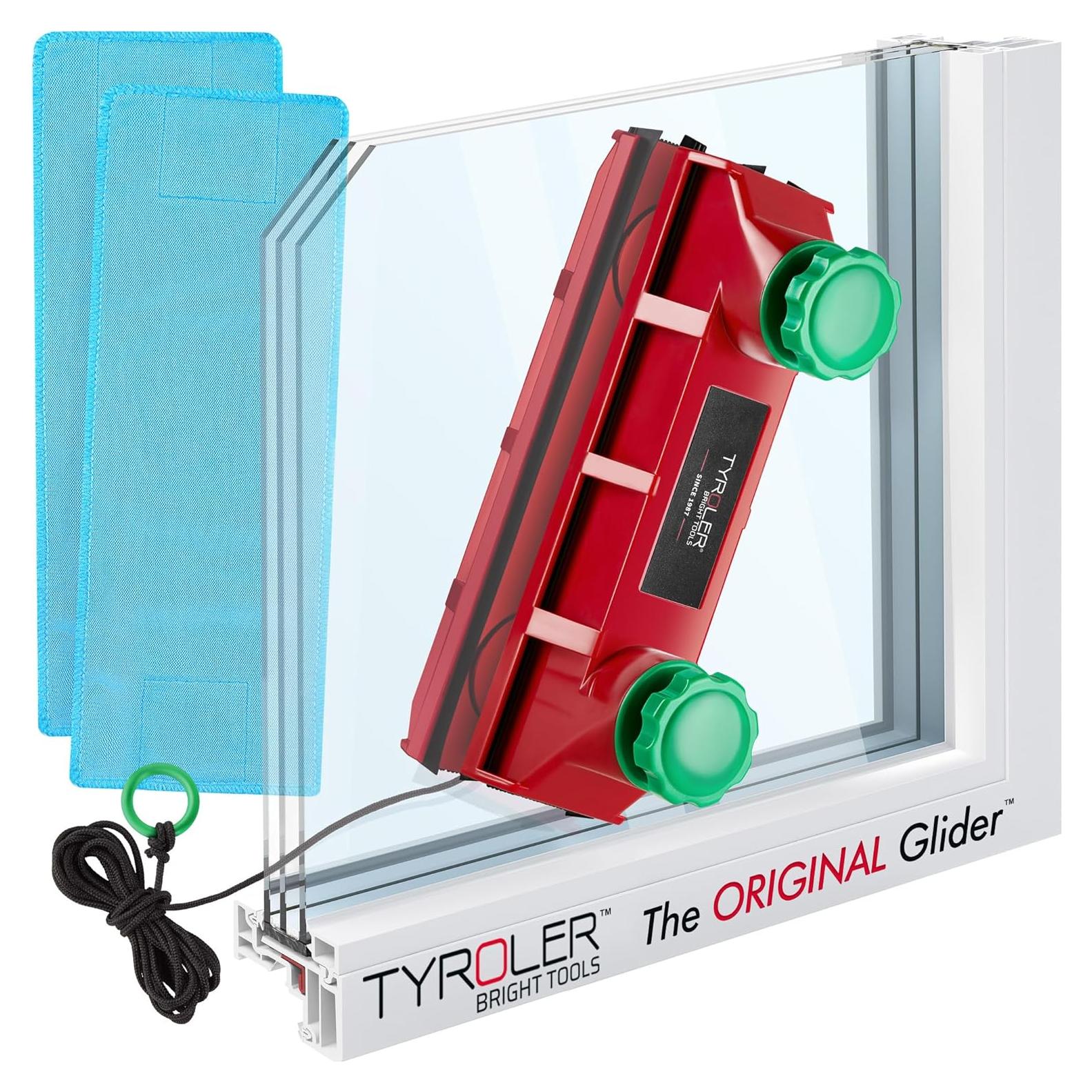 Limpiador de Ventanas Magnético Tyroler D4 - Doble Cara 2.54-40.64mm