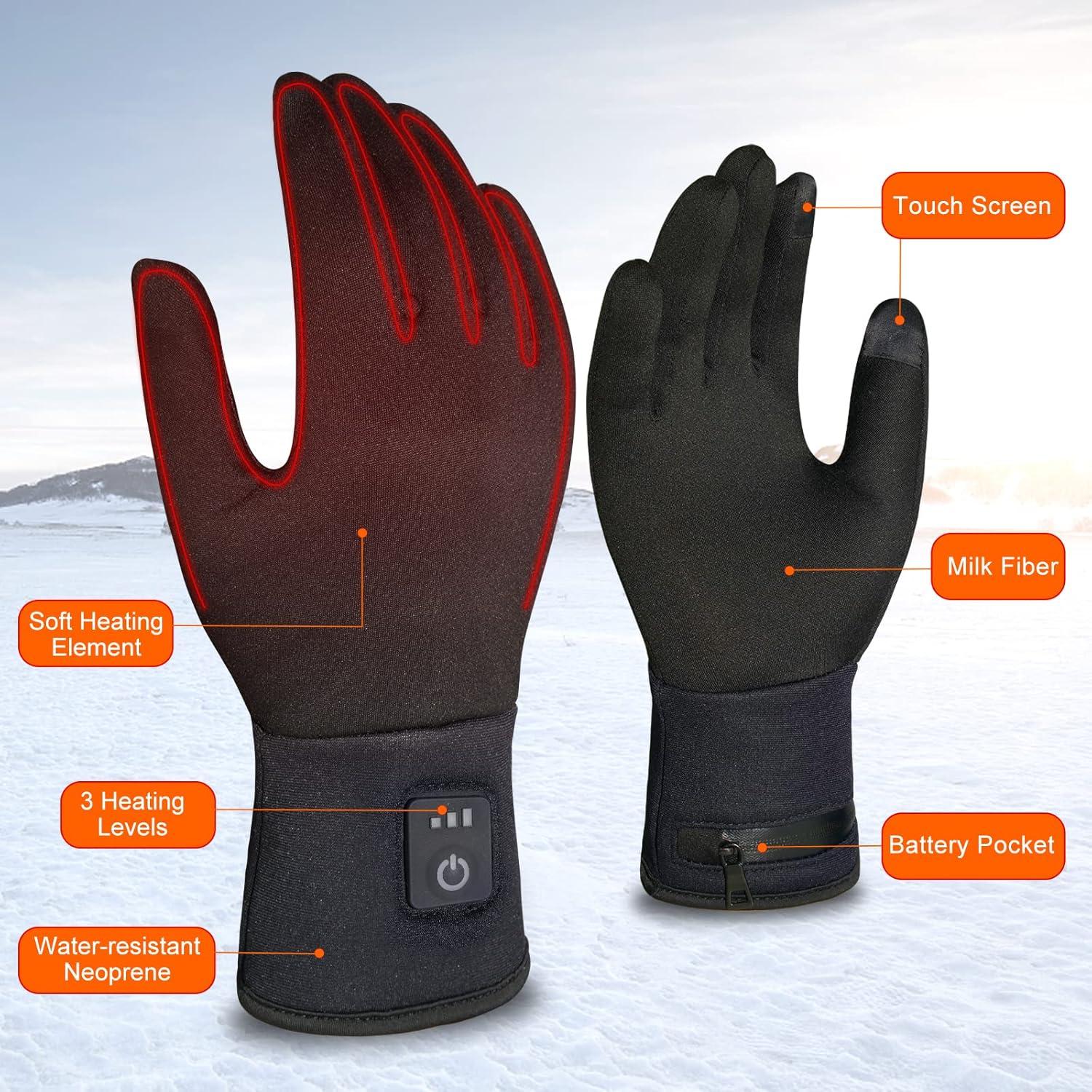Forros de Guantes Calentados V.Step G18-4 Recargables Unisex