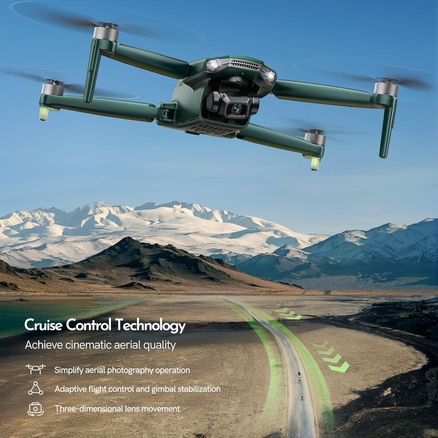 Drone Gleesfun G11PRO 6K con Gimbal 3 Ejes y 70 min Vuelo