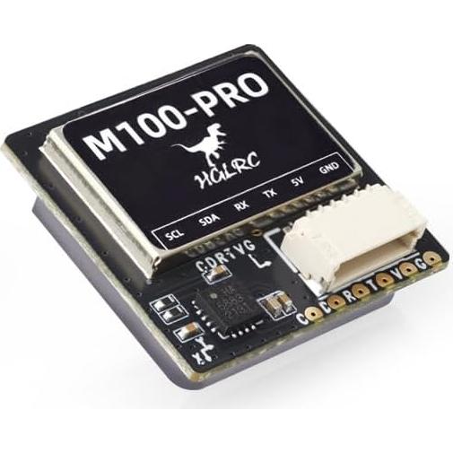 Brújula GPS HGLRC M100 Pro QMC5883L 120 Canales 7.9g