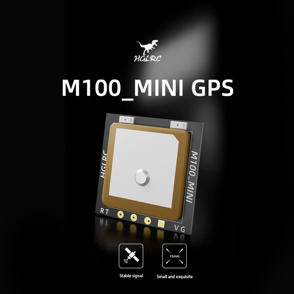 Módulo GPS HGLRC Mini M100 para Drones de 5-18 cm