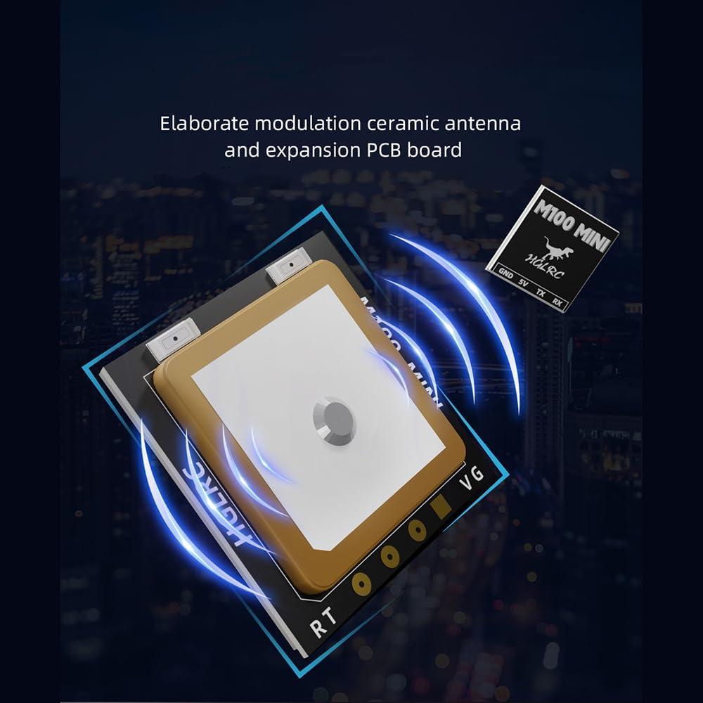 Módulo GPS HGLRC Mini M100 para Drones de 5-18 cm