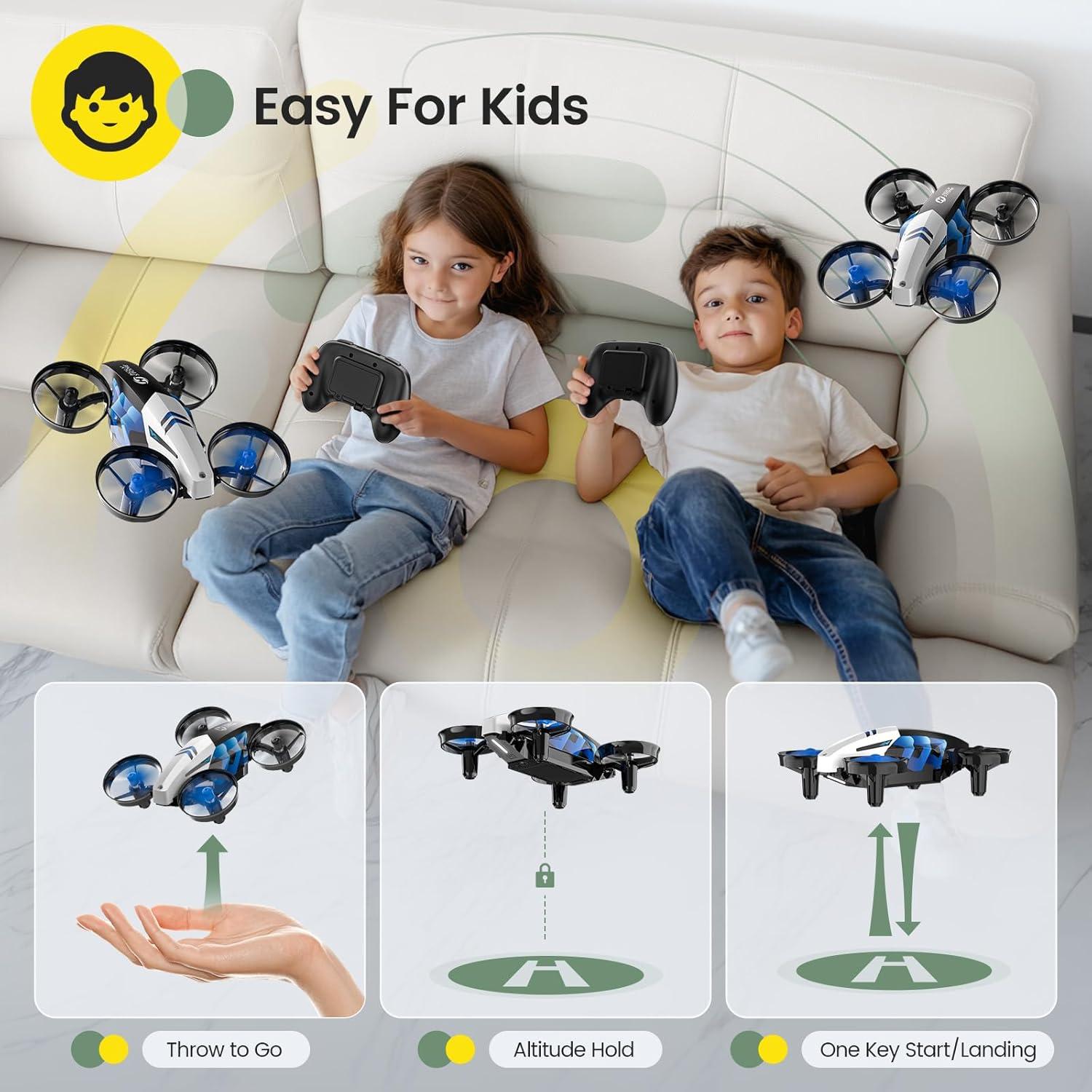 Dron Holy Stone HS210T Mini Cuadricóptero RC para Niños