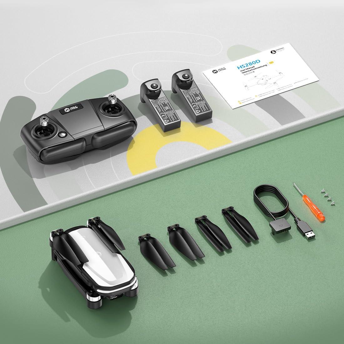 Drone FPV Holy Stone HS280D con cámara HD 1080P y 2 baterías