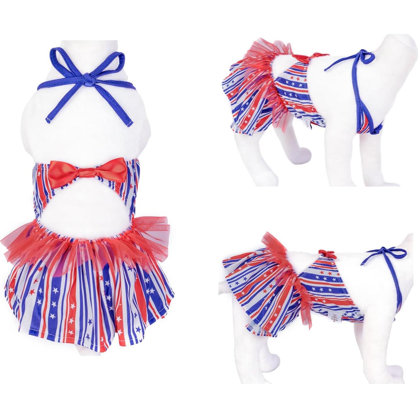 Bikini de una pieza para perros CuteBone XX-Pequeño - Traje de baño cómodo