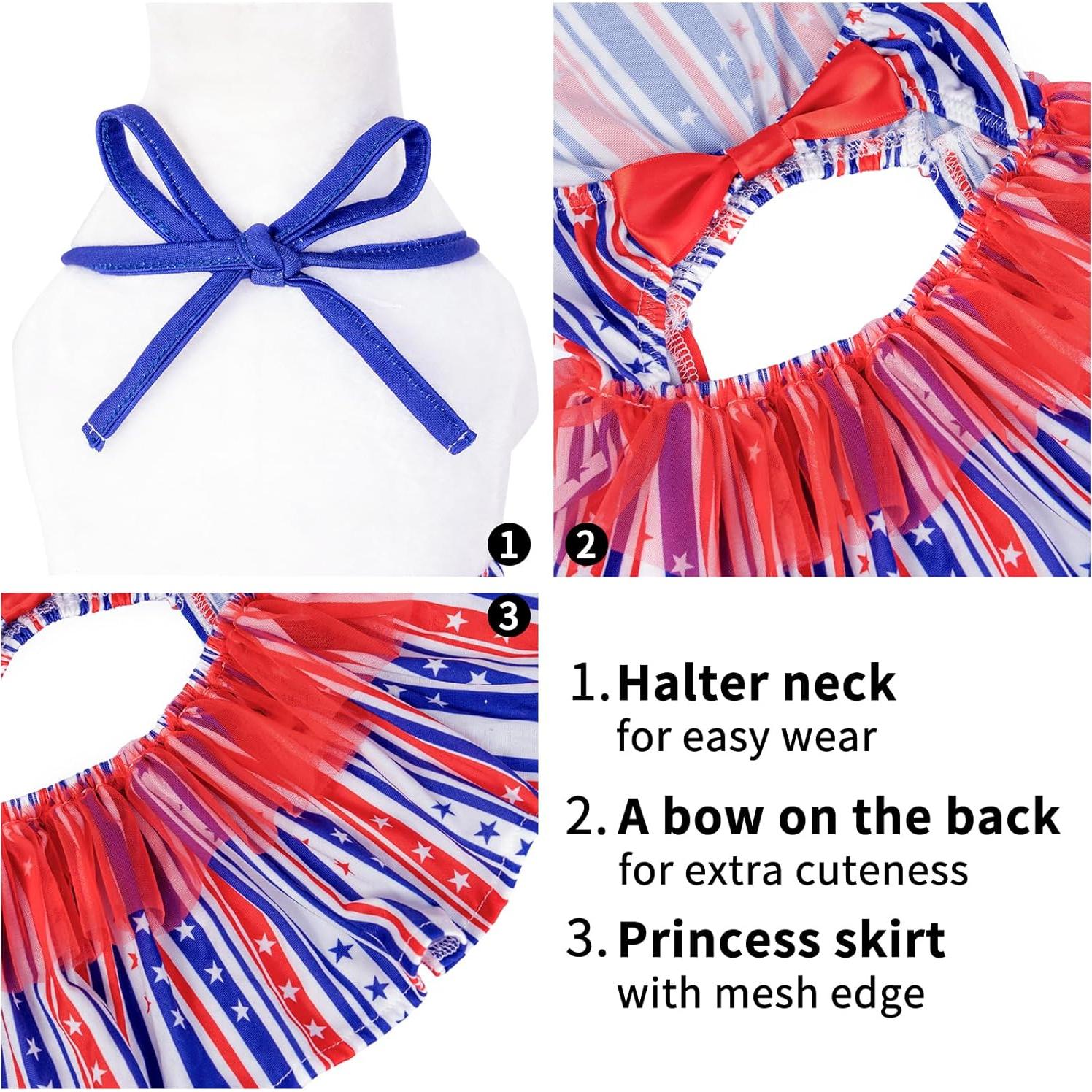 Bikini de una pieza para perros CuteBone XX-Pequeño - Traje de baño cómodo