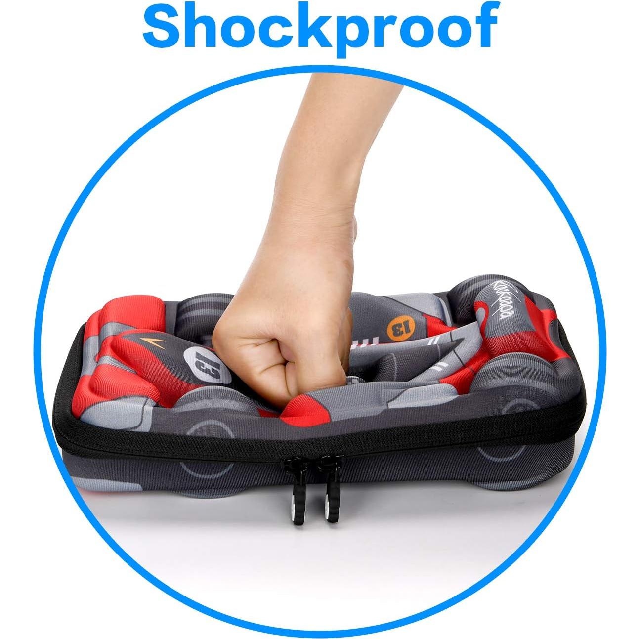 Estuche de Lápices Rockpapa Auto de Carreras 24x7x14 cm