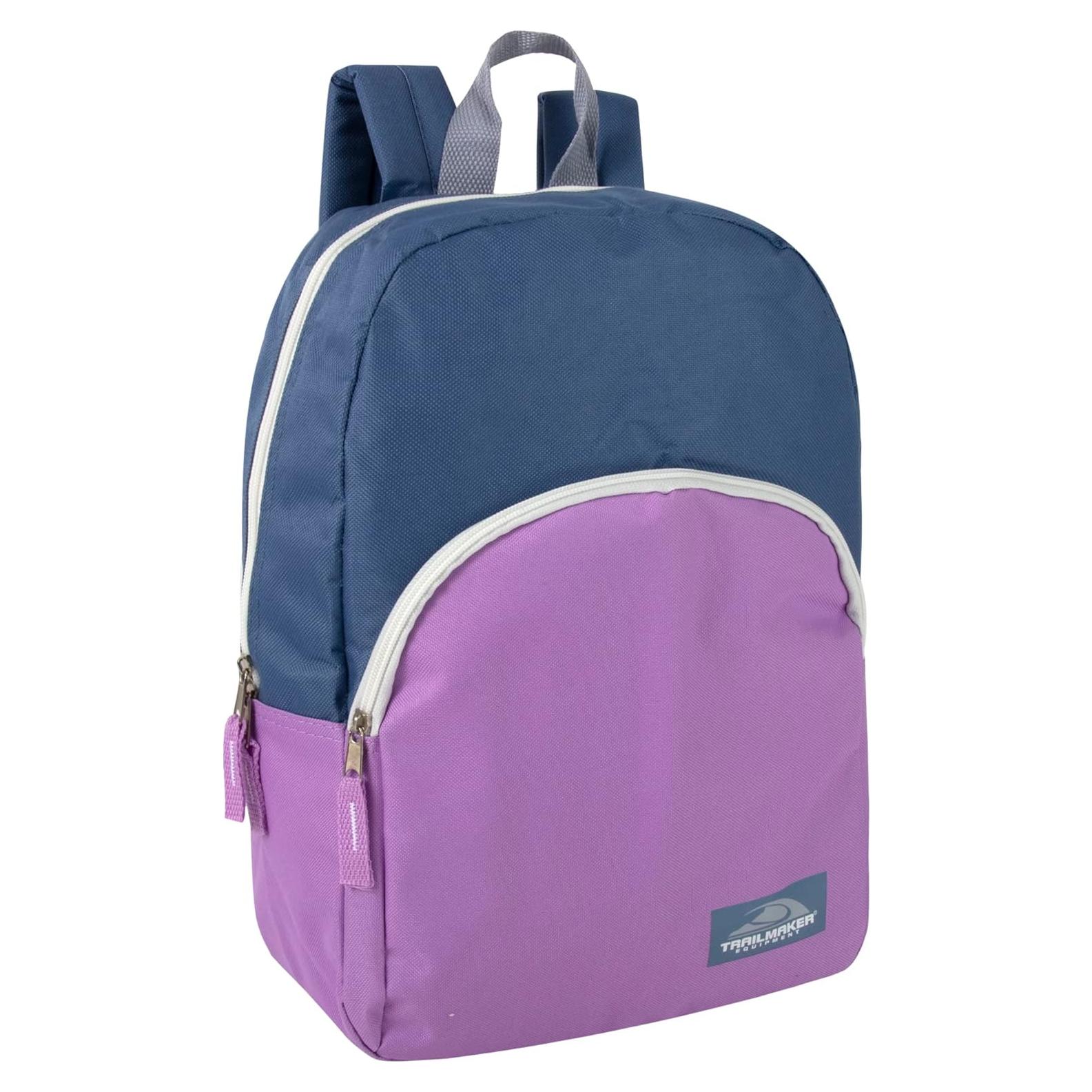 Mochila Escolar Multicolor 15" para Niños y Niñas - 19L