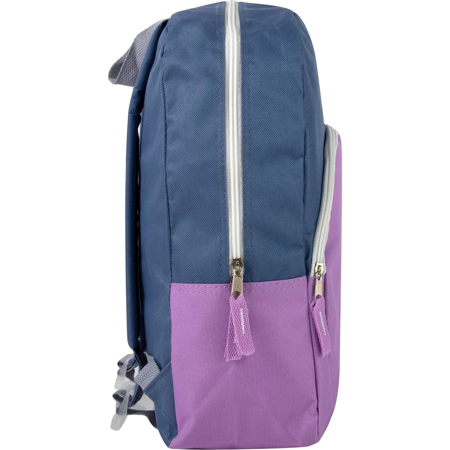 Mochila Escolar Multicolor 15" para Niños y Niñas - 19L