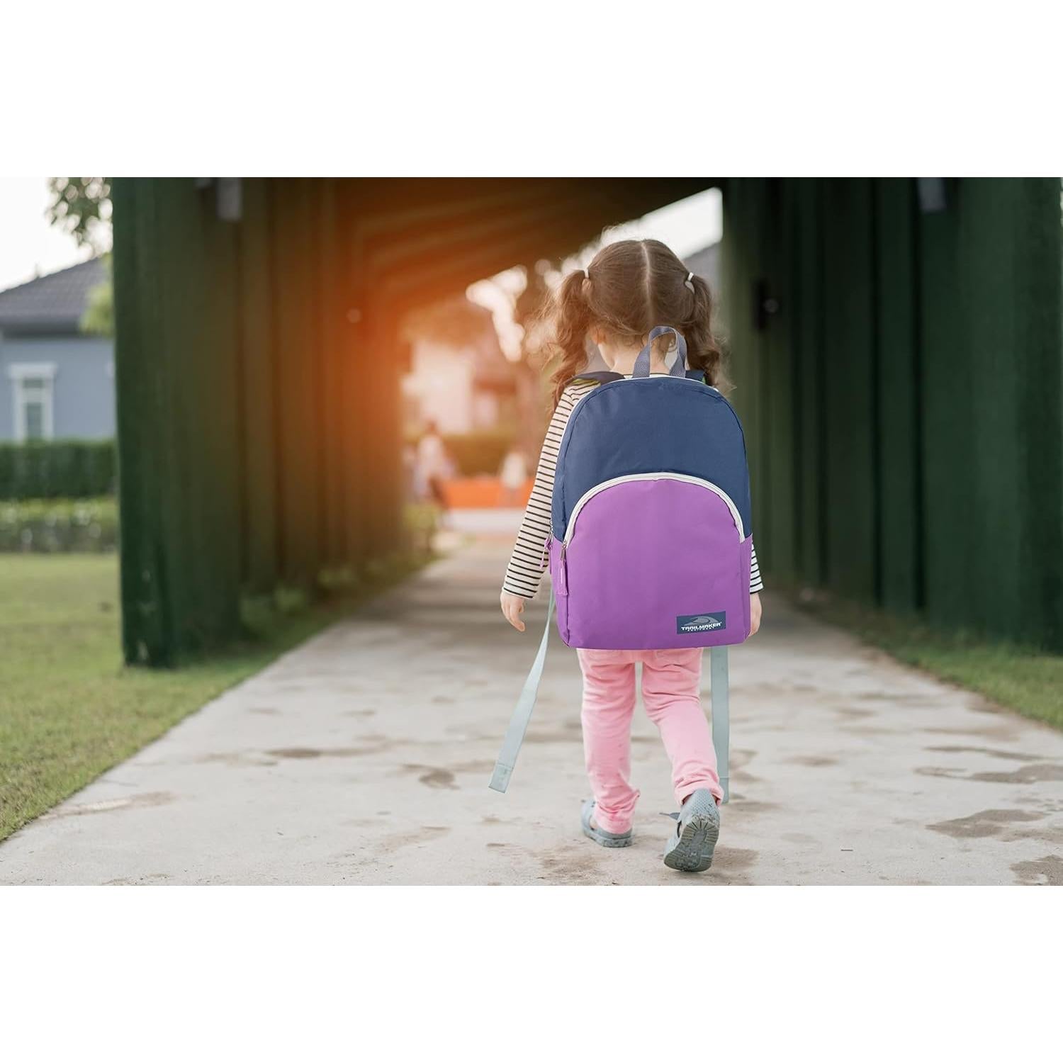 Mochila Escolar Multicolor 15" para Niños y Niñas - 19L
