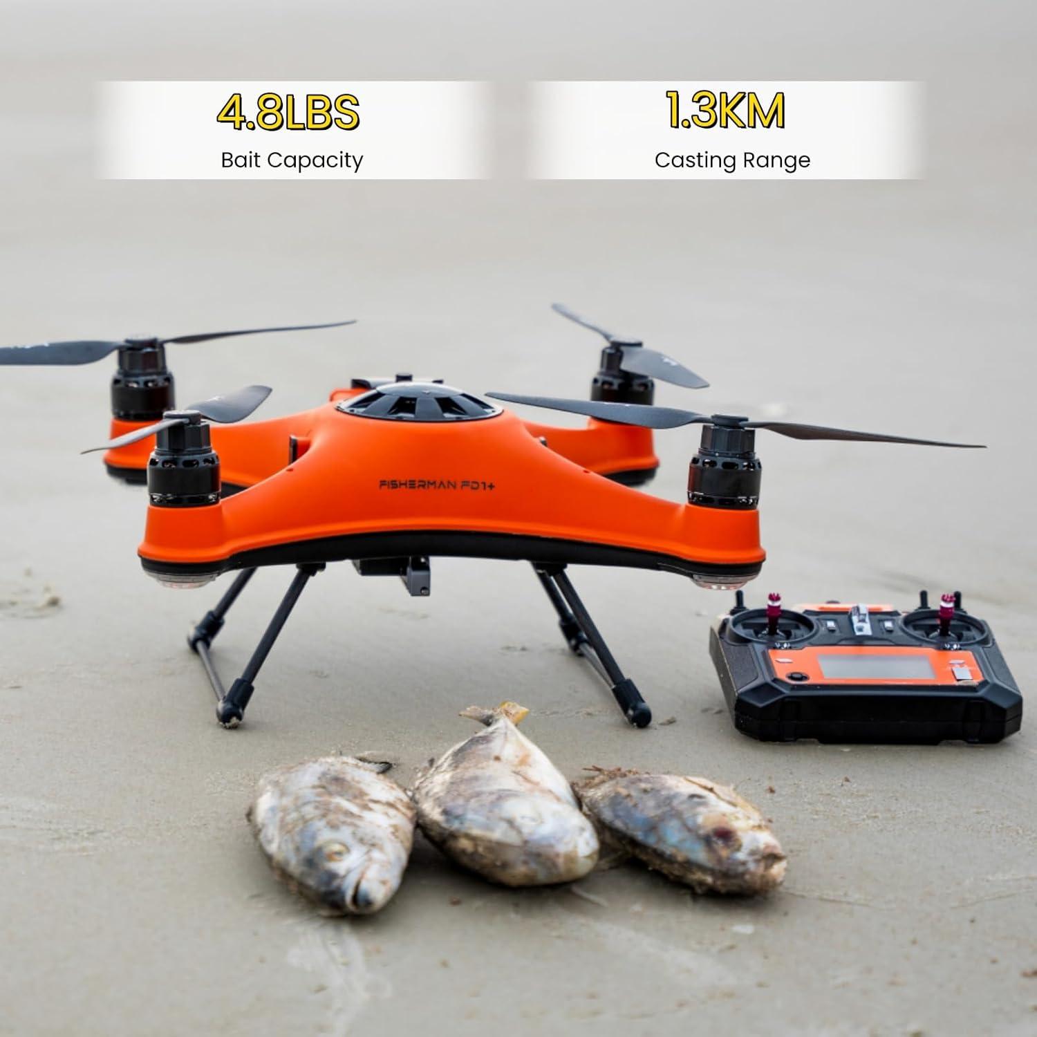 Drone de Pesca SwellPro FD1+ Impermeable 2.2kg 1.3km