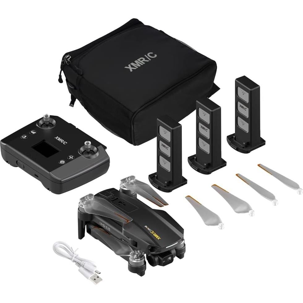 Dron GPS MUHOSE M10 Ultra 4K con cámara EIS y 4 km de alcance