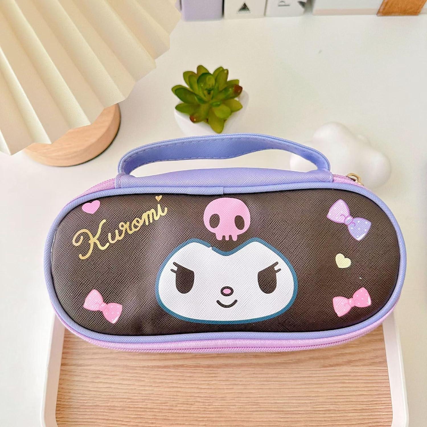 Estuche de Lápices JUTOROSY Morado Kawaii Gran Capacidad