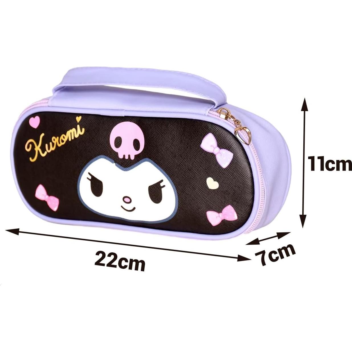 Estuche de Lápices JUTOROSY Morado Kawaii Gran Capacidad