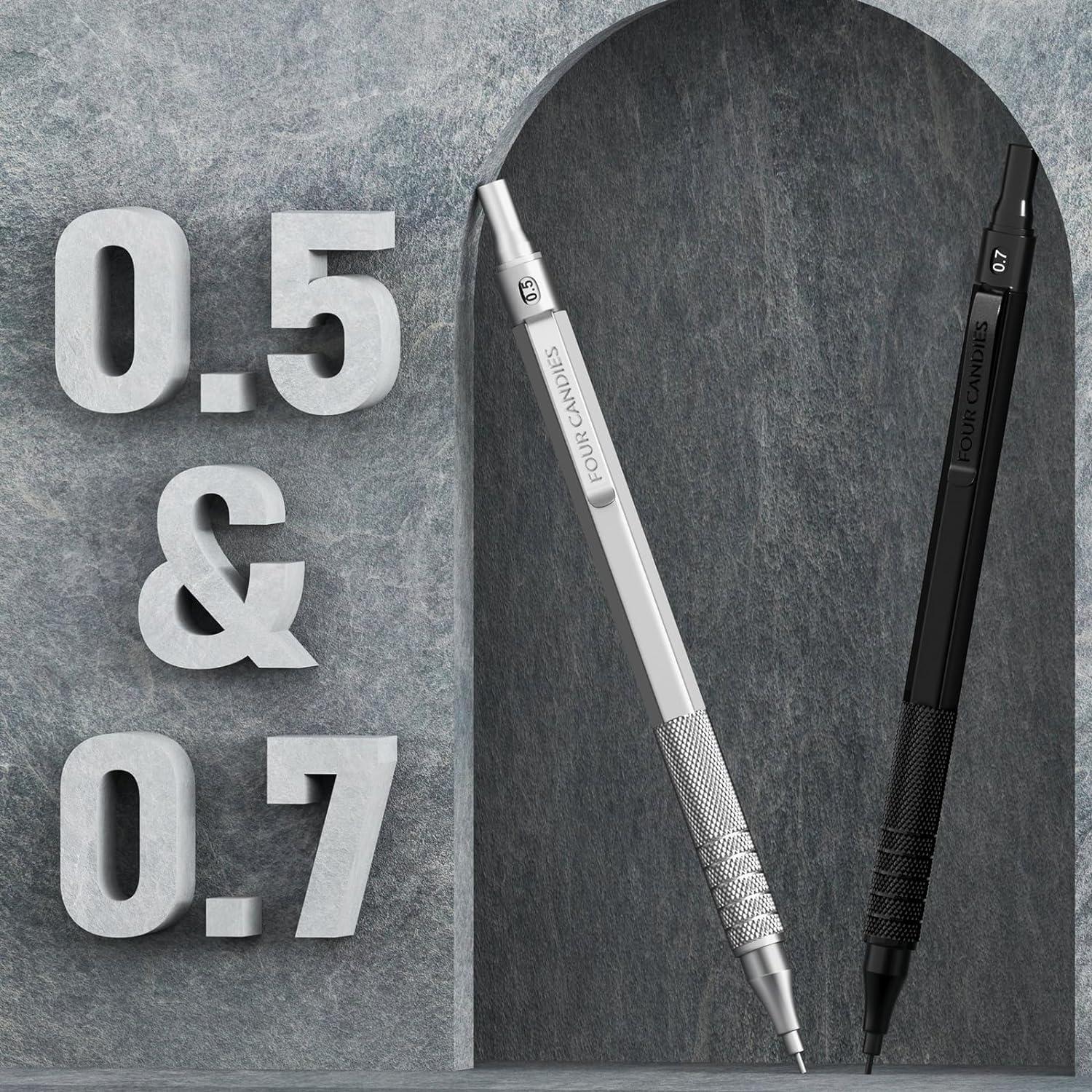 Juego de Lápices Mecánicos Four Candies 4PCS con Estuche